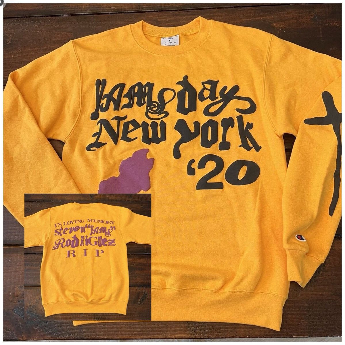 Cactus Plant Flea Market Yams Day In Loving Memory Crewneck