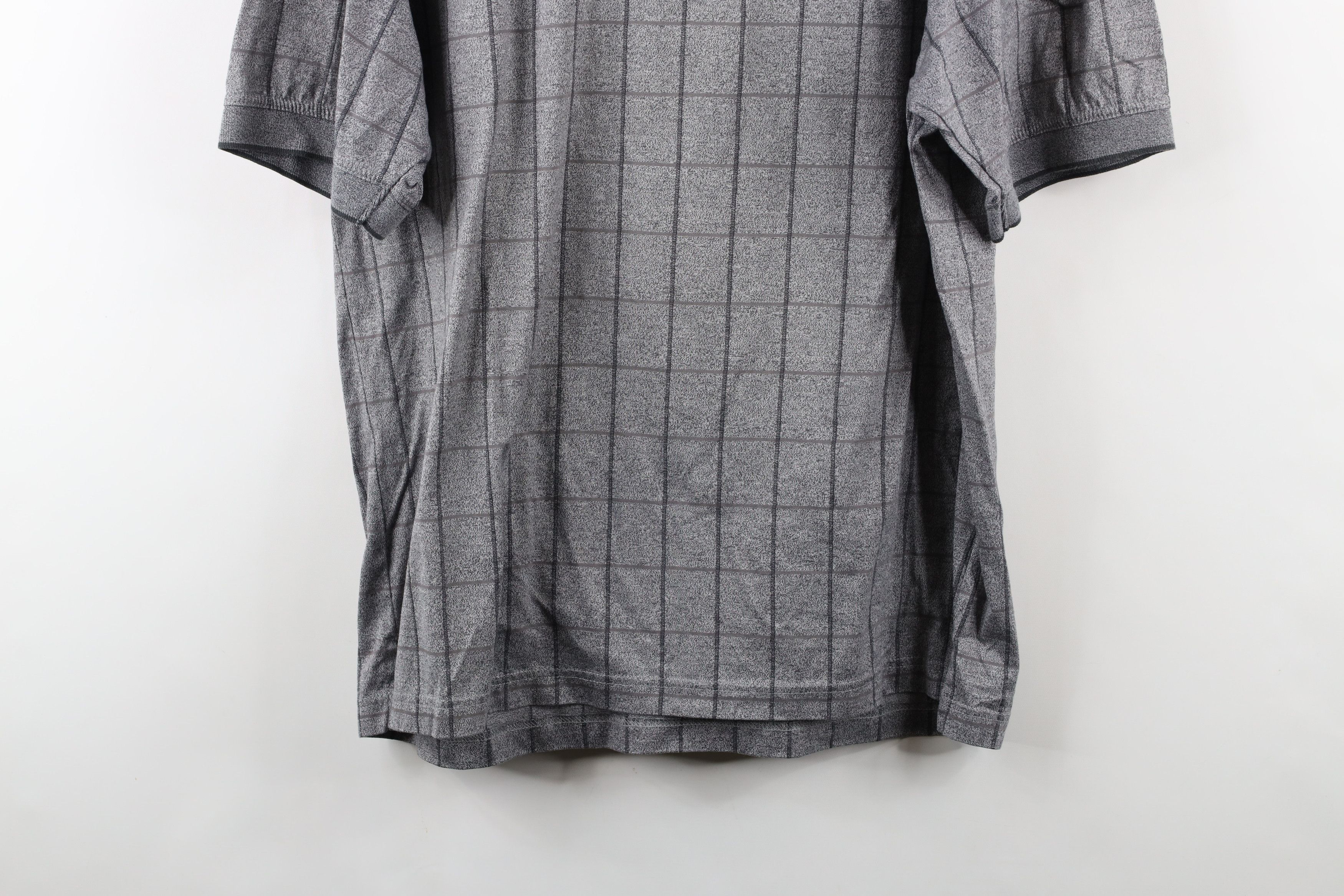PING × Vintage Vintage 90s Ping Golf Knit Collared Golfing Polo Shirt Gray Size US L / EU 52-54 / 3 - 9 Thumbnail