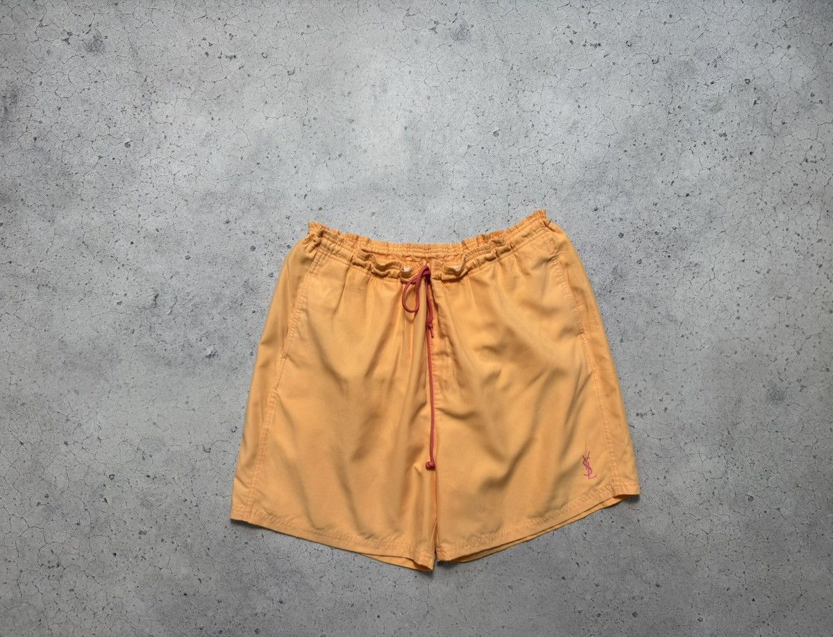 Yves Saint Laurent Yves Saint Laurent Vintage Nylon Luxury Shorts YSL Size US 36 / EU 52 - 1 Thumbnail