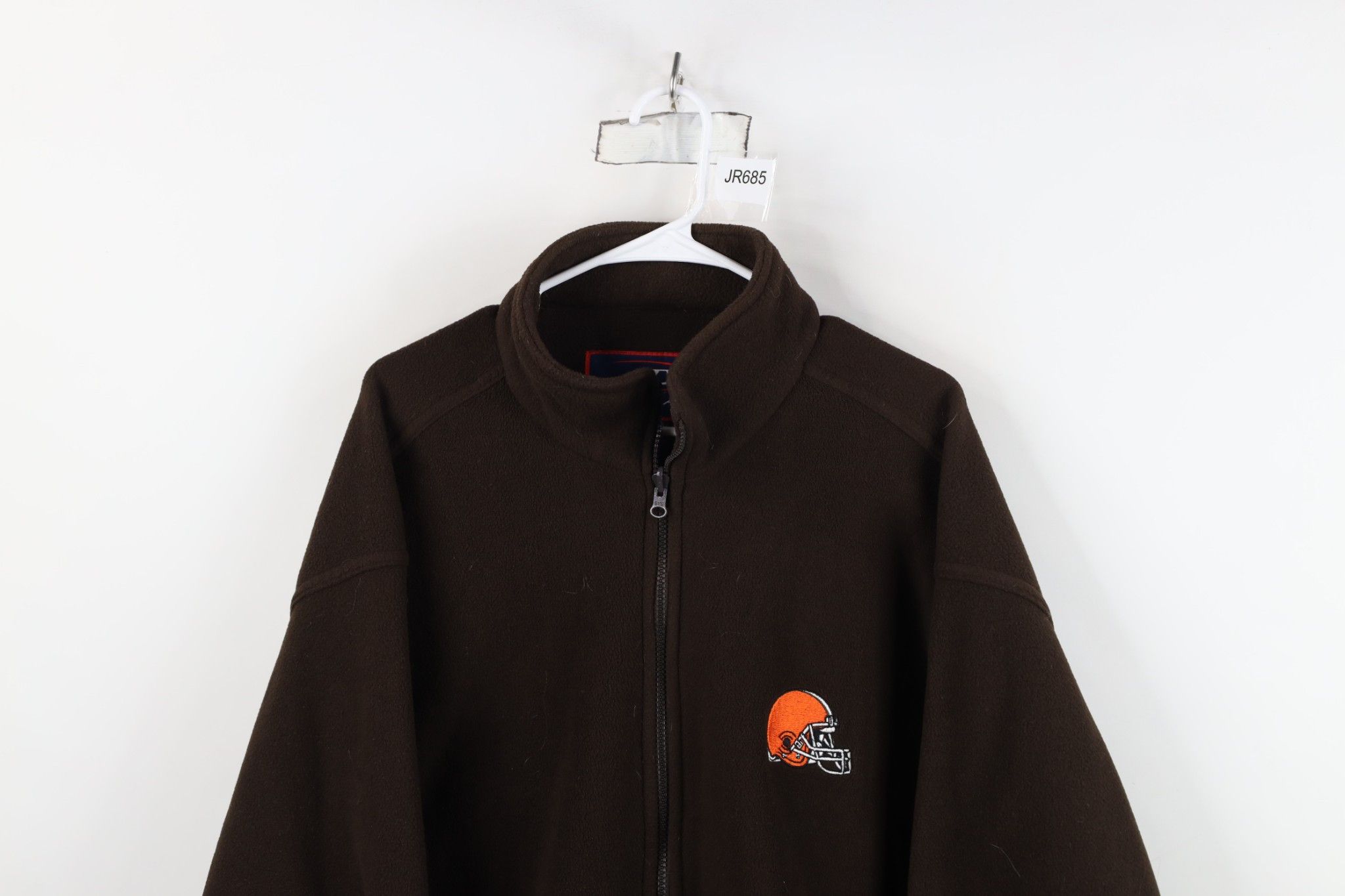 Vintage Vintage 2 In 1 Cleveland Football Hooded Jacket Orange Size US XL / EU 56 / 4 - 12 Thumbnail
