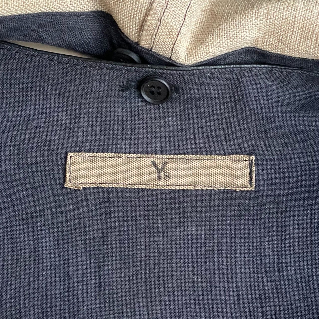 Y's × Yohji Yamamoto Y's 1980s Linen Hooded Coat yohji yamamoto Size US L / EU 52-54 / 3 - 4 Thumbnail