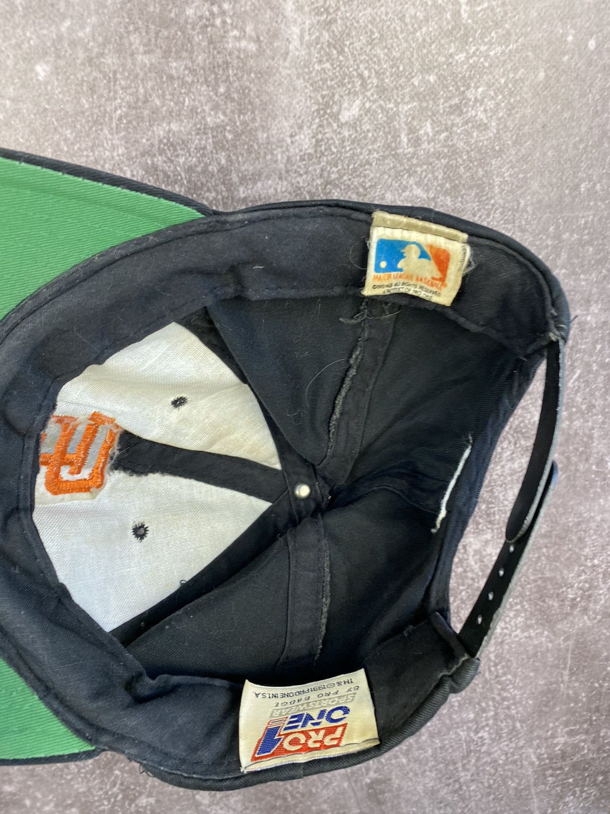 Vintage Vintage San Francisco Giants Hat Black pro one Baseball 90s Size ONE SIZE - 7 Thumbnail