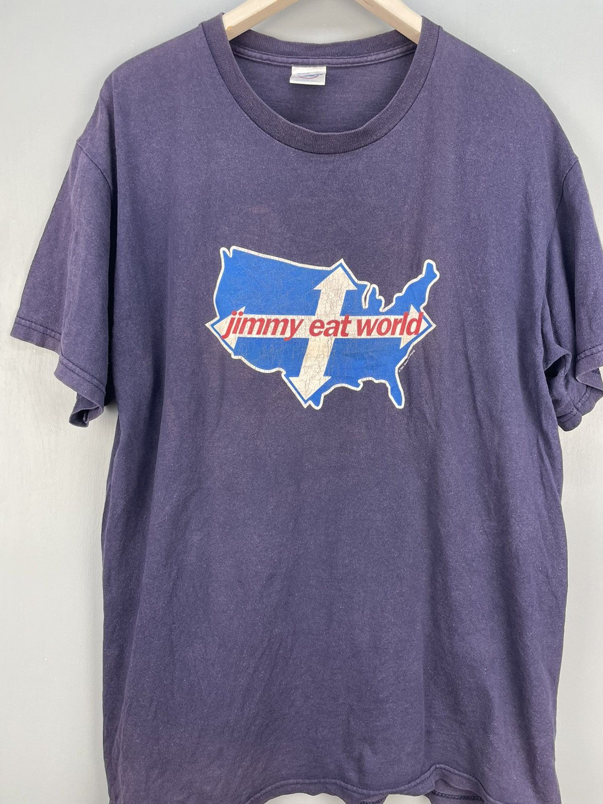 Band Tees Vintage Y2K jimmy eat world band t shirt Size US L / EU 52-54 / 3 - 3 Thumbnail