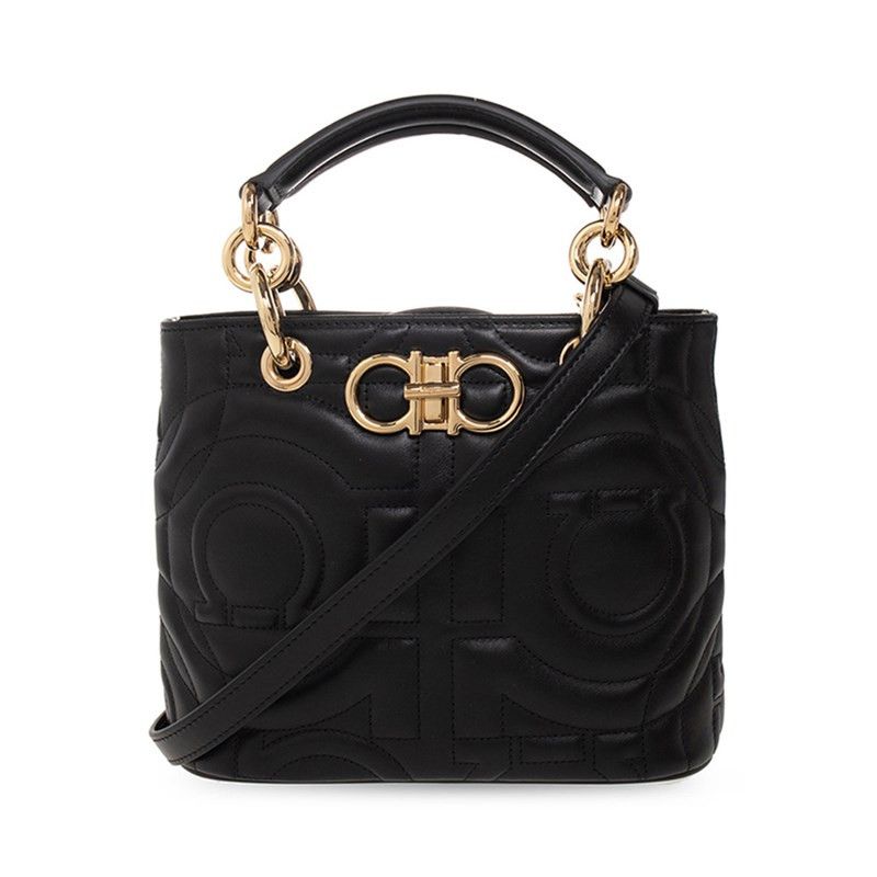 Salvatore Ferragamo o1s1rm0526 Size : OS / Shoulder Bag in Black Size ONE SIZE - 1 Thumbnail