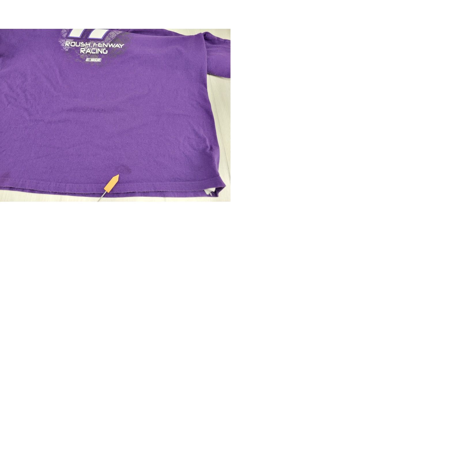 NASCAR NASCAR Matt Kenseth T Shirt Mens 2XL Purple Roush Fenway Racing Size US XXL / EU 58 / 5 - 9 Thumbnail