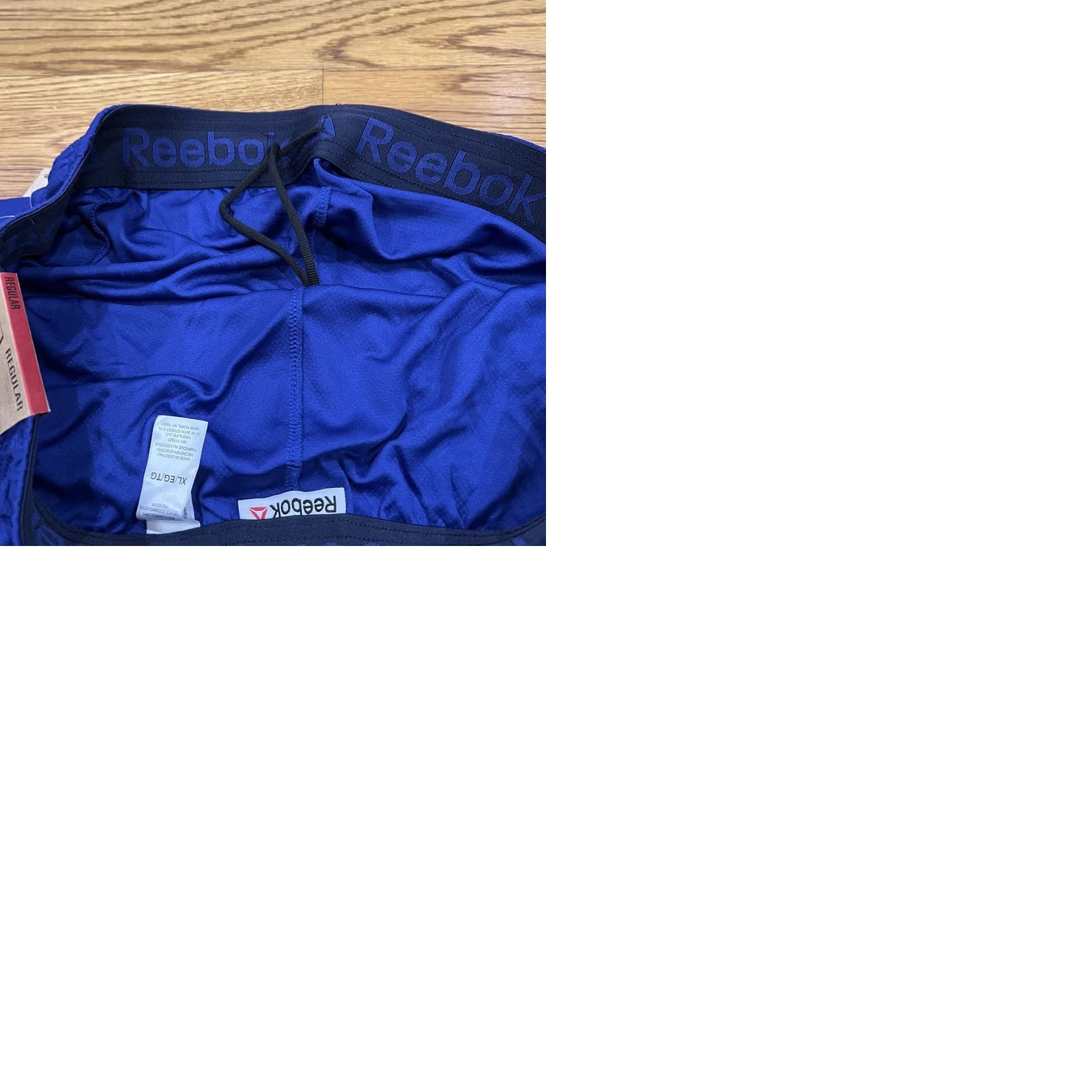 Reebok Reebok Basketball Shorts Men's XL Blue NWT Size US 36 / EU 52 - 9 Thumbnail