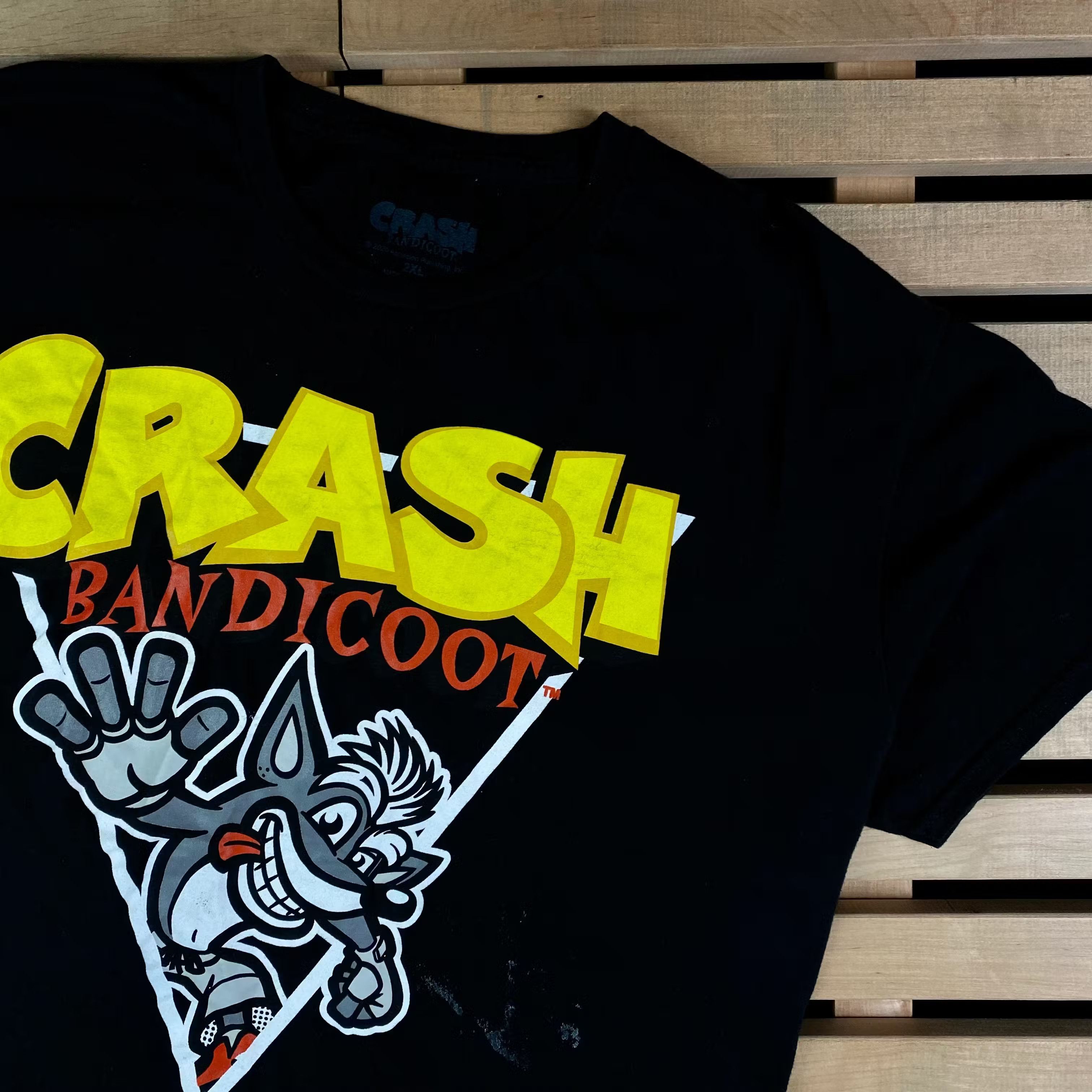 Playstation × The Game × Vintage Mens Vintage T Shirt Crash Bandicoot Size XXL 2XL Size US XXL / EU 58 / 5 - 2 Thumbnail