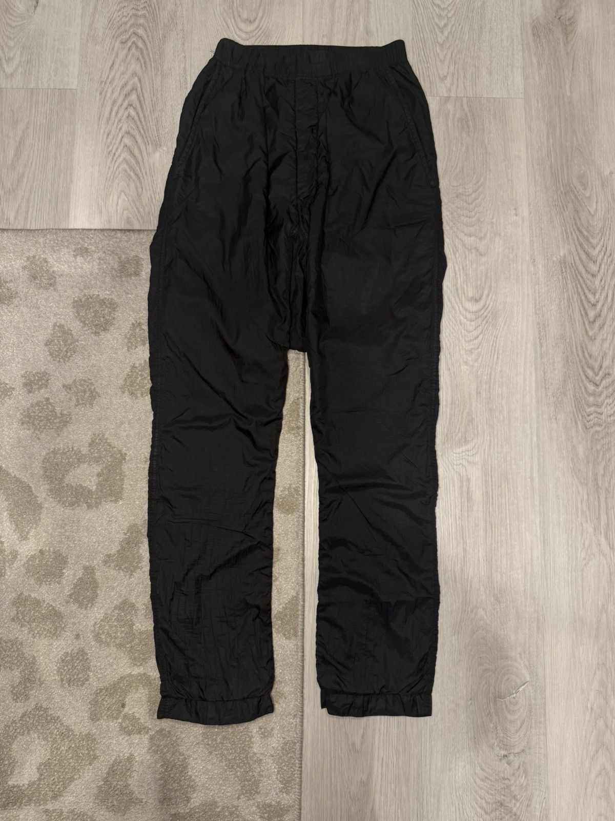 Rick Owens f/w 2014 nylon down dropcrotch pants!! Size US 28 / EU 44 - 1 Thumbnail