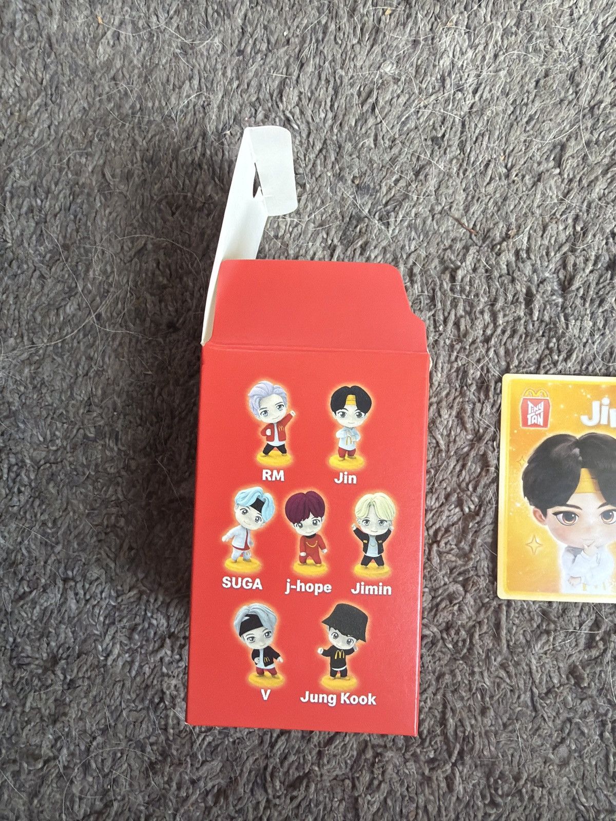 Hypebeast 2025 McDonald’s TinyTAN Jin Figure Size ONE SIZE - 9 Thumbnail
