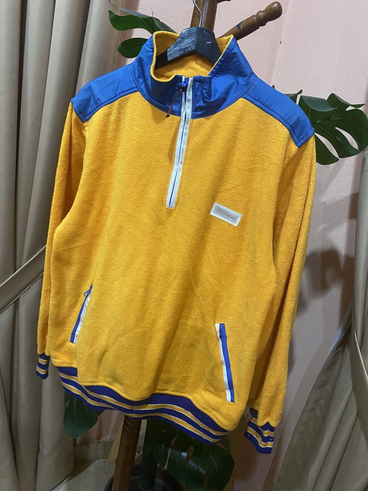 Vans Vans USA Vintage Fleece Pullover Jacket Retro Streetwear Size US M / EU 48-50 / 2 - 4 Thumbnail