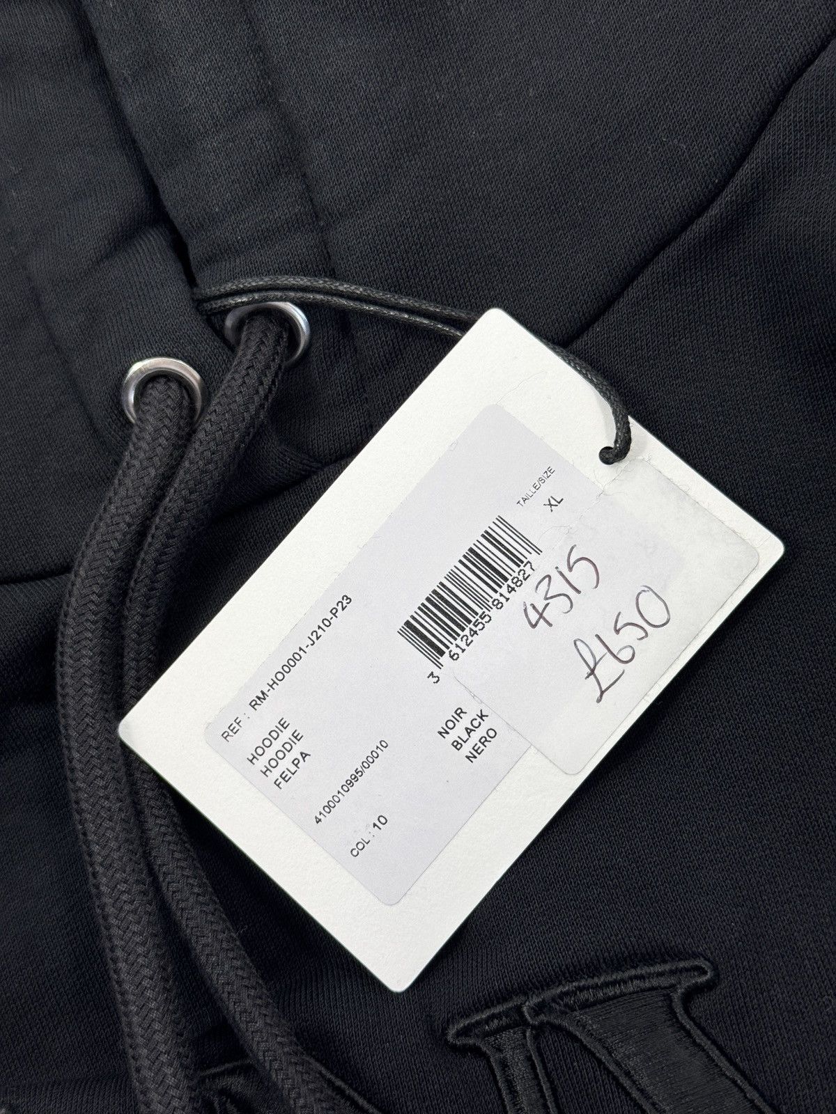 Lanvin LOGO EMBROIDERED HOODIE Size US XL / EU 56 / 4 - 6 Thumbnail