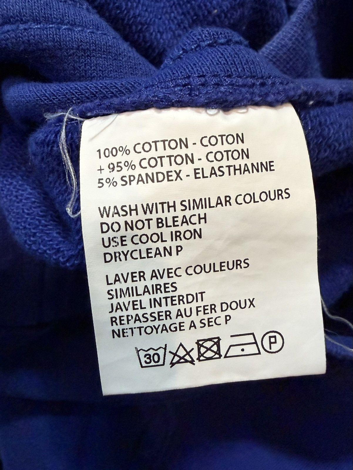 Haider Ackermann Haider Ackermann Indigo Cropped Sweatshirt Size US XXS / EU 40 - 6 Thumbnail