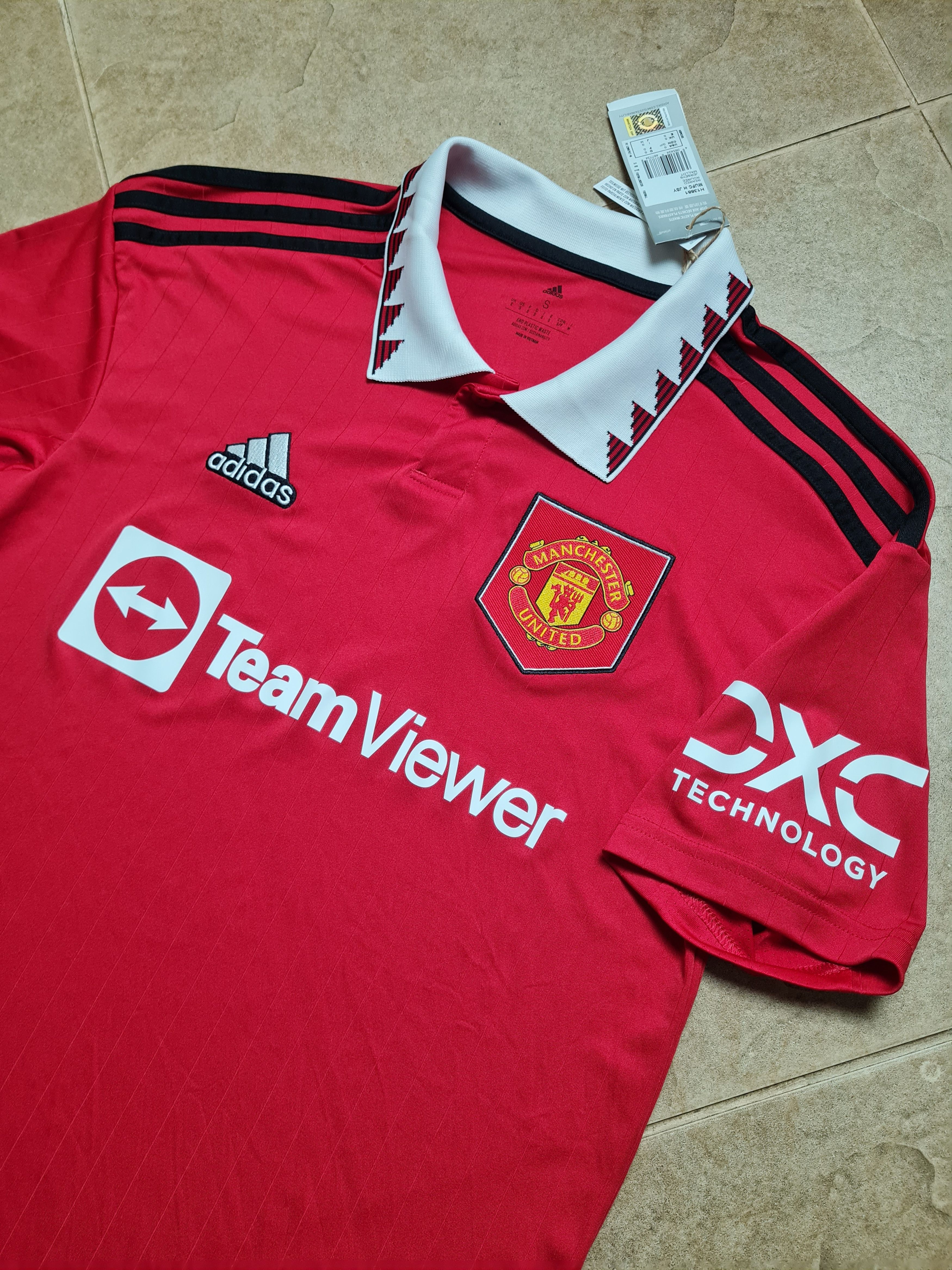 Adidas SHIRT ADIDAS MANCHESTER UNITED 2022/2023 SOCCER JERSEY Size US S / EU 44-46 / 1 - 21 Thumbnail