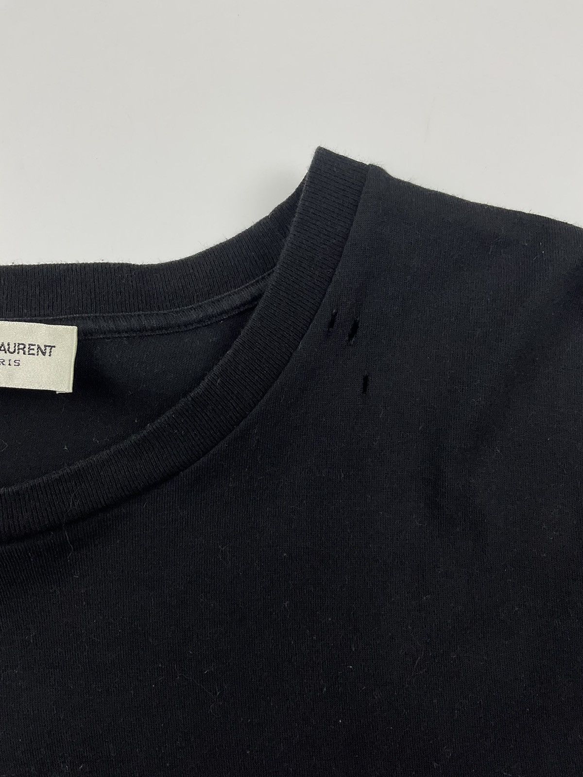 Saint Laurent Paris Saint Laurent Palm Tree Tee Size US L / EU 52-54 / 3 - 4 Thumbnail