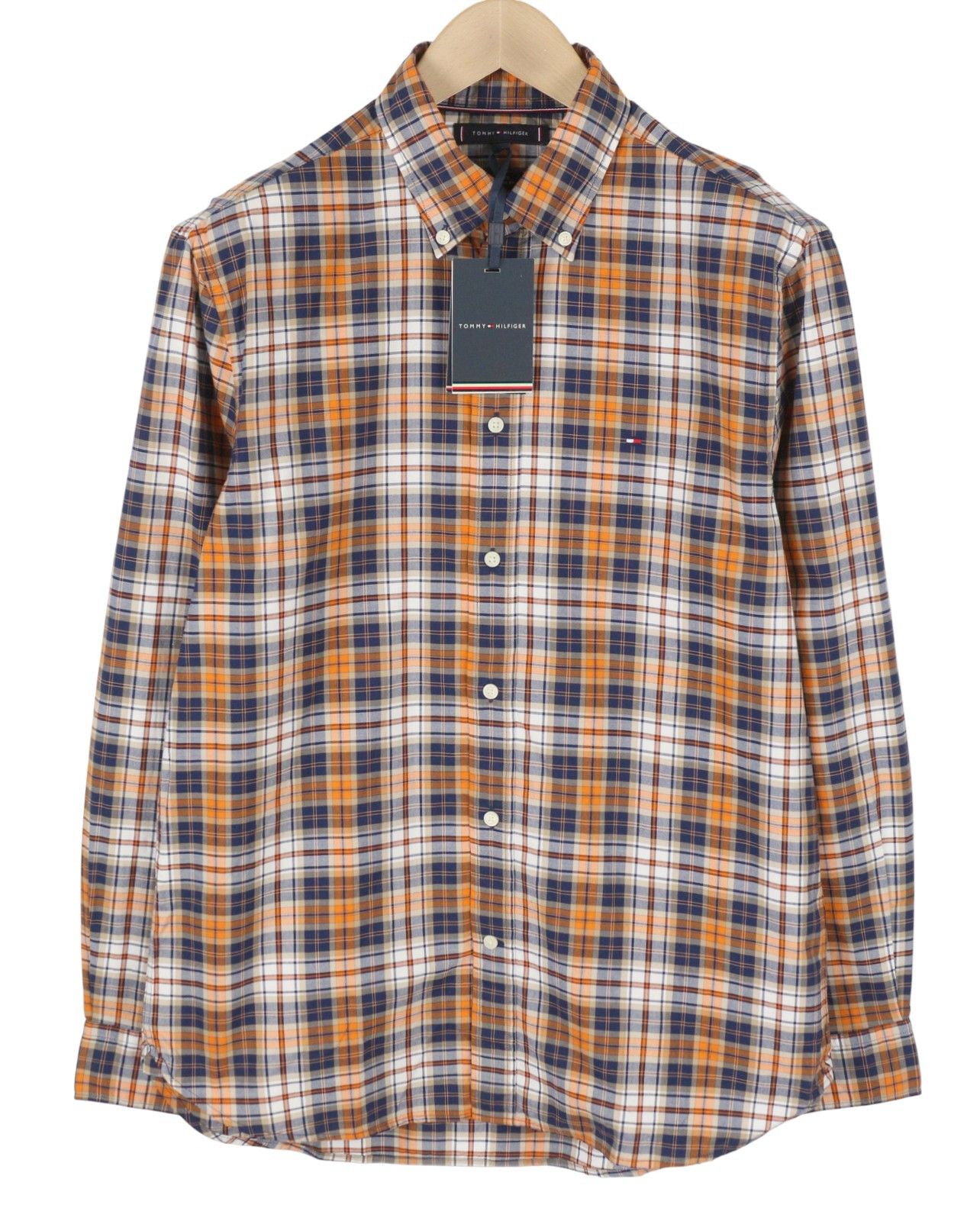 Tommy Hilfiger THFLEX POPLIN M Plaid Button-Down 87682 Size US M / EU 48-50 / 2 - 1 Thumbnail