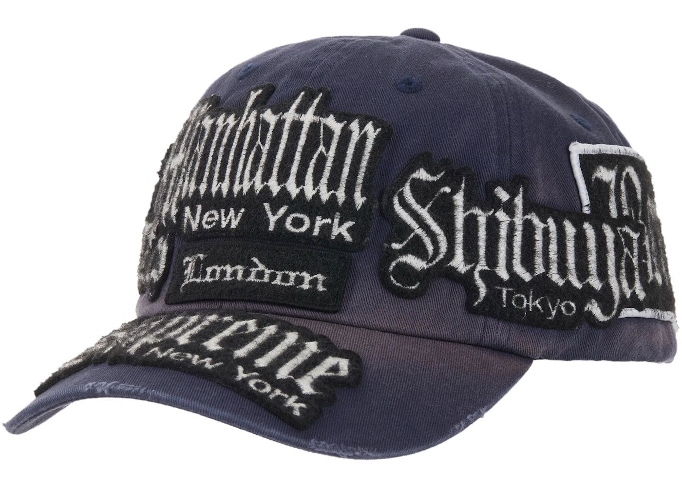 Supreme City Patches 6-Panel Hat Navy Size ONE SIZE - 1 Preview