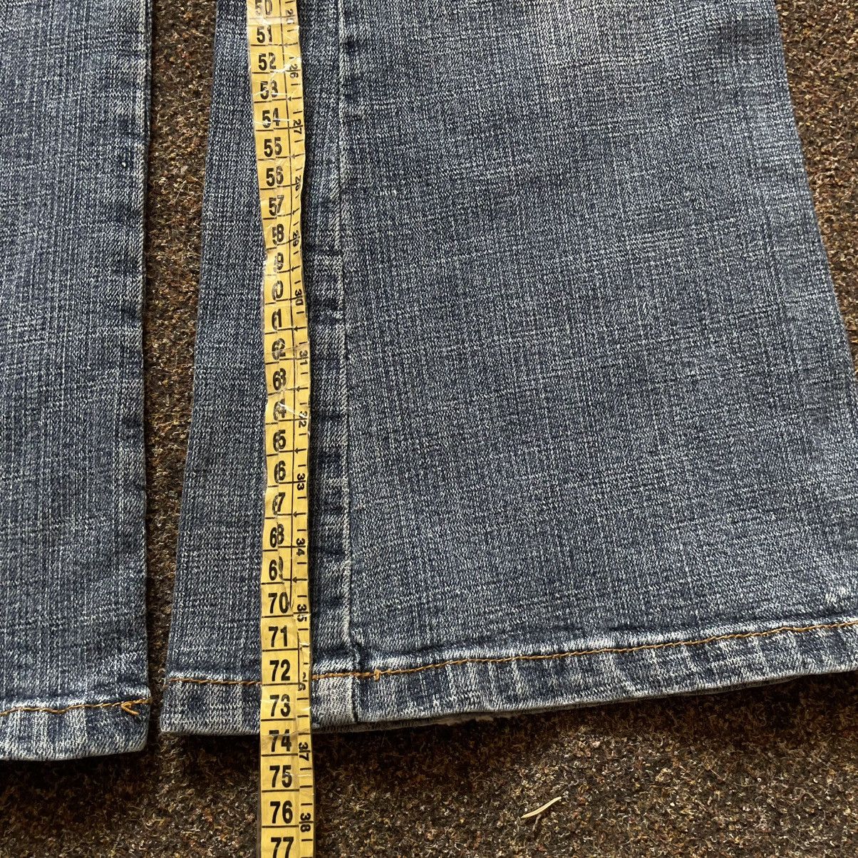 Vintage Vintage Y2K Flared Bootcut Jeans Sun Faded Grunge Tapered 32 Size 32" / US 10 / IT 46 - 7 Thumbnail