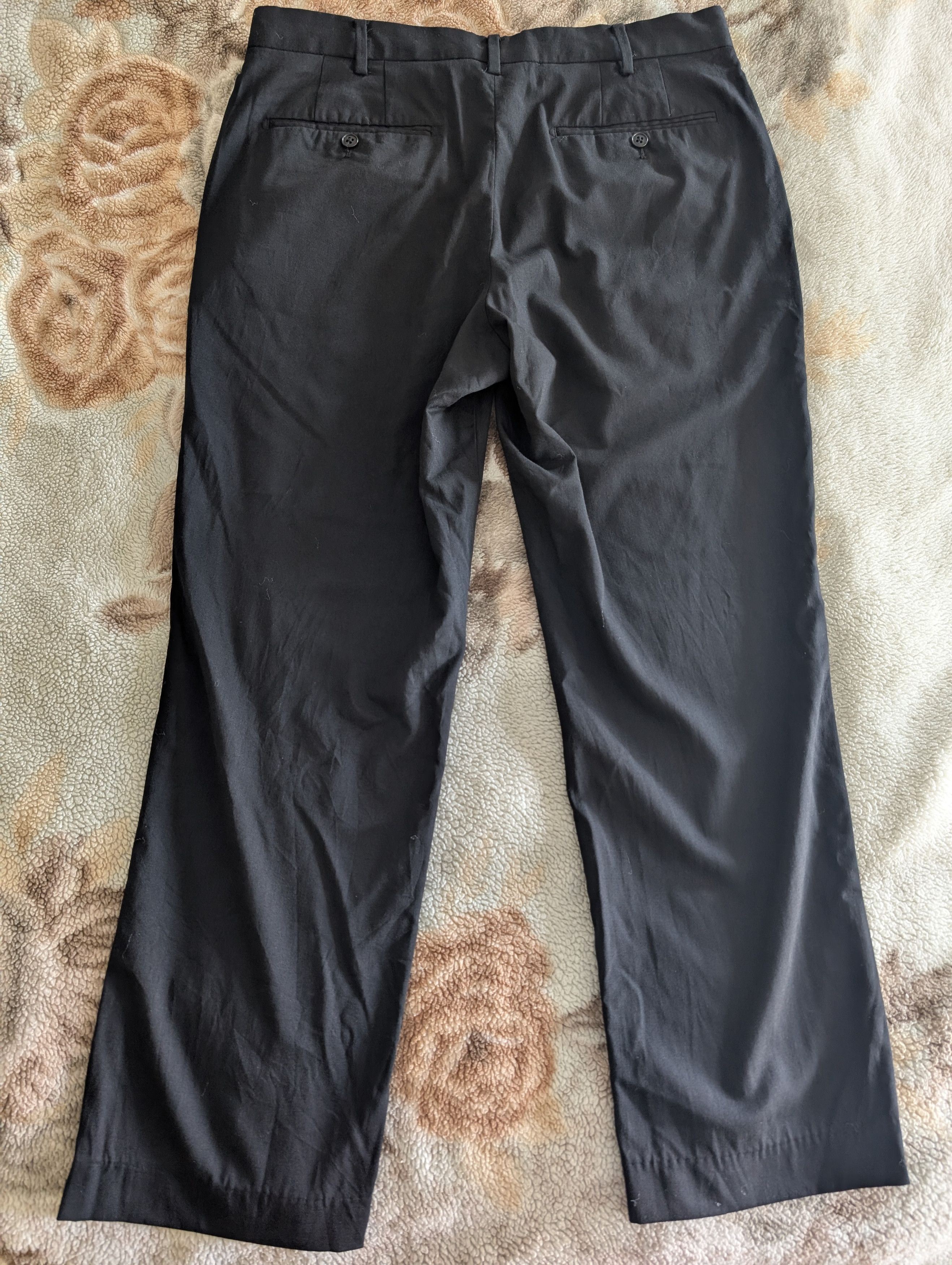 Uniqlo Wool Trousers Size US 32 / EU 48 - 2 Thumbnail