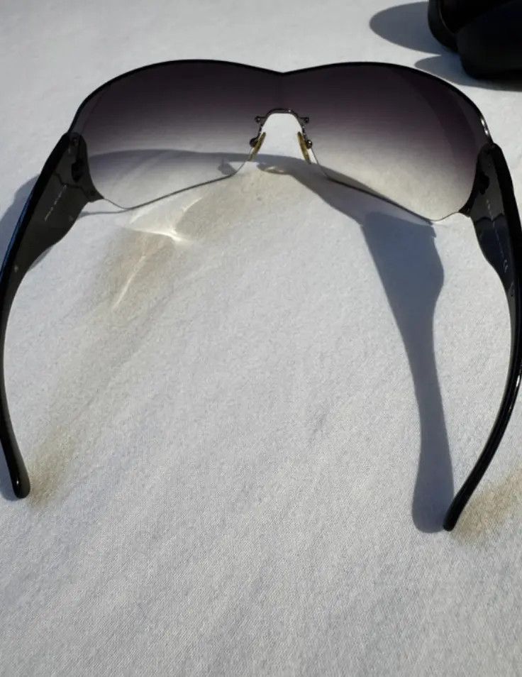 Prada Prada Sunglasses Ski Logo Sport Shield Mask Vintage EX0256 Size ONE SIZE - 3 Thumbnail