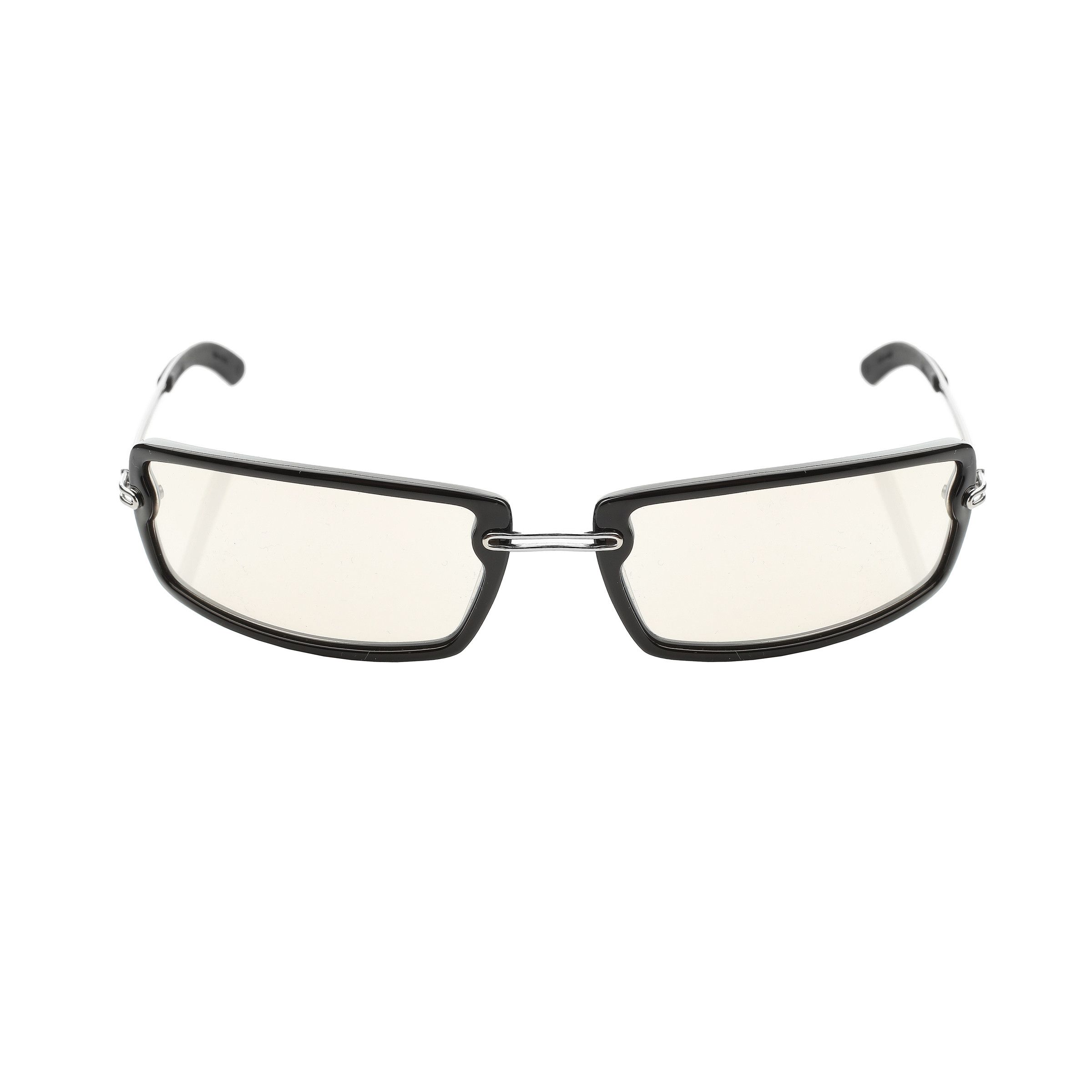 Carrera × Vintage Carrera '90s Black Sunglasses with Silver Details Size ONE SIZE - 1 Thumbnail