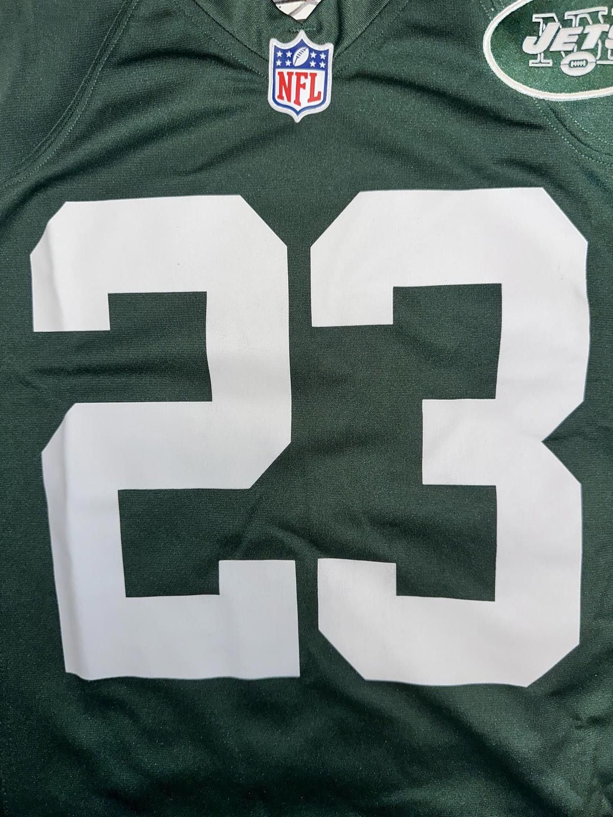 Nike Nike Men's NFL New York Jets Shonn Greene #23 Jersey Size US L / EU 52-54 / 3 - 3 Thumbnail