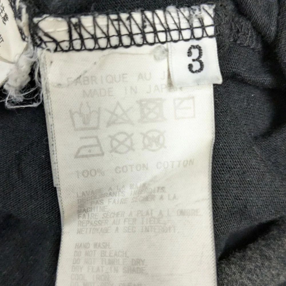 Yohji Yamamoto Yohji Yamamoto pour homme 18AW short sleeve T-shirt Size US L / EU 52-54 / 3 - 7 Thumbnail