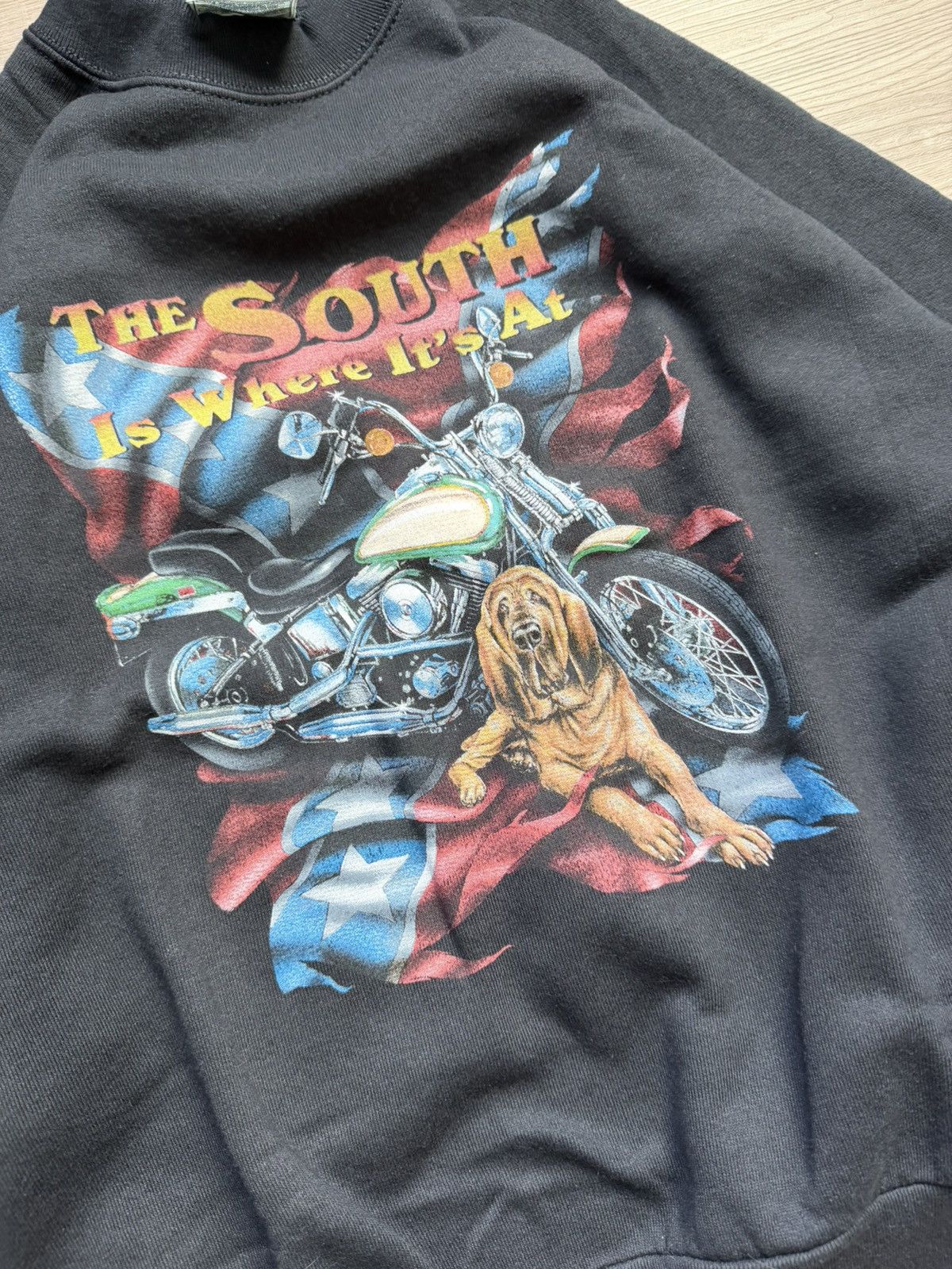 Harley Davidson Vintage Harley Davidson 3D emblem sweatshirt Size US L / EU 52-54 / 3 - 2 Thumbnail
