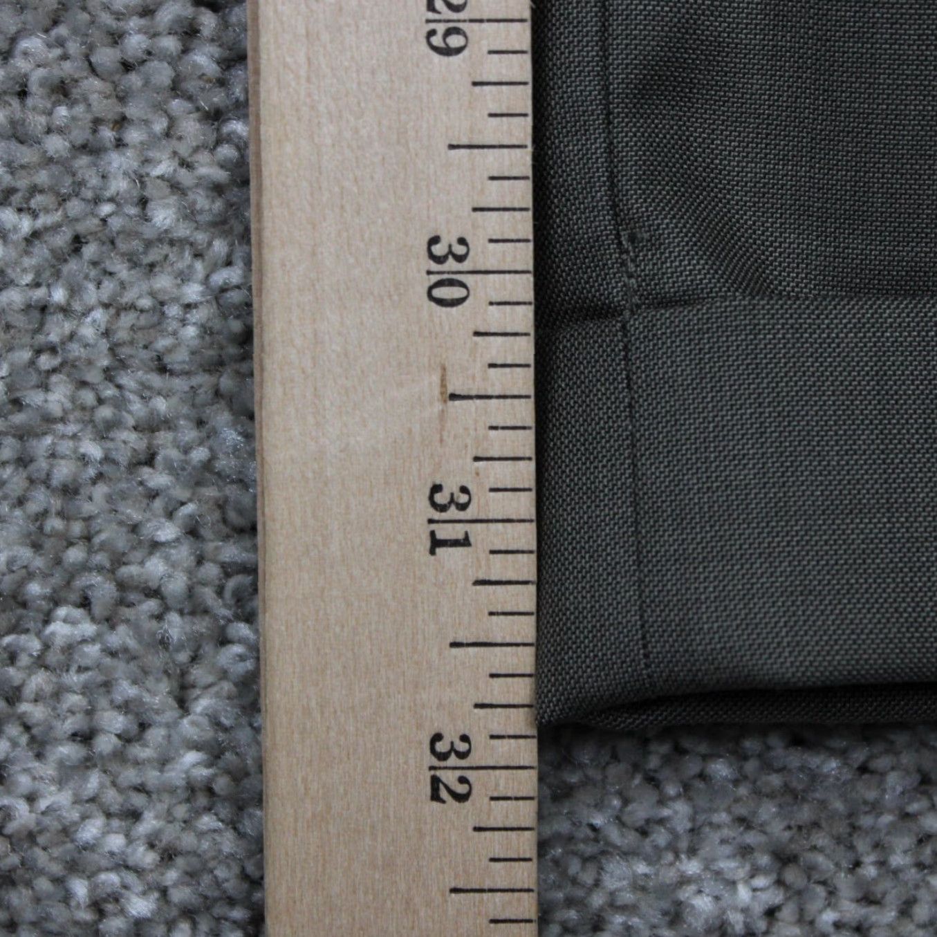 Perry Ellis Perry Ellis Dress Pants Mens 40x32 Gray Flat Front Polyester/Rayon NWT City Fit Pants Size US 40 / EU 56 - 3 Thumbnail