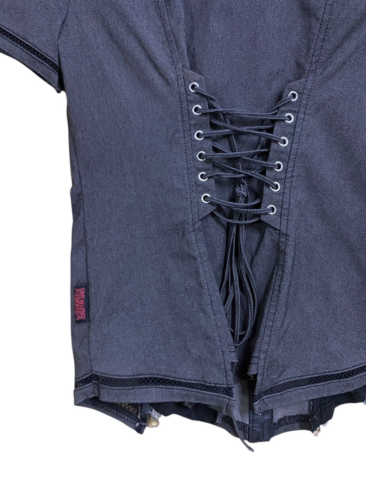 Vintage Vintage Japanese Brand Ozzohesta Bondage Shirt 1990s Size US M / EU 48-50 / 2 - 6 Thumbnail