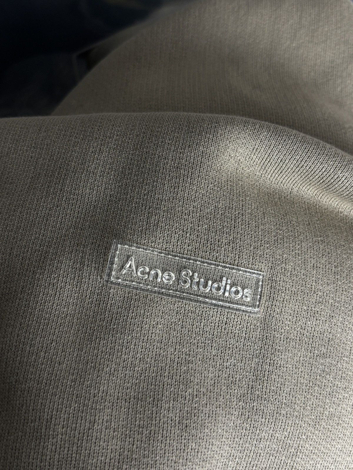 Acne Studios Acne Studios Fester Cropped Oversized Hoodie Sweatshirt Size US M / EU 48-50 / 2 - 6 Thumbnail