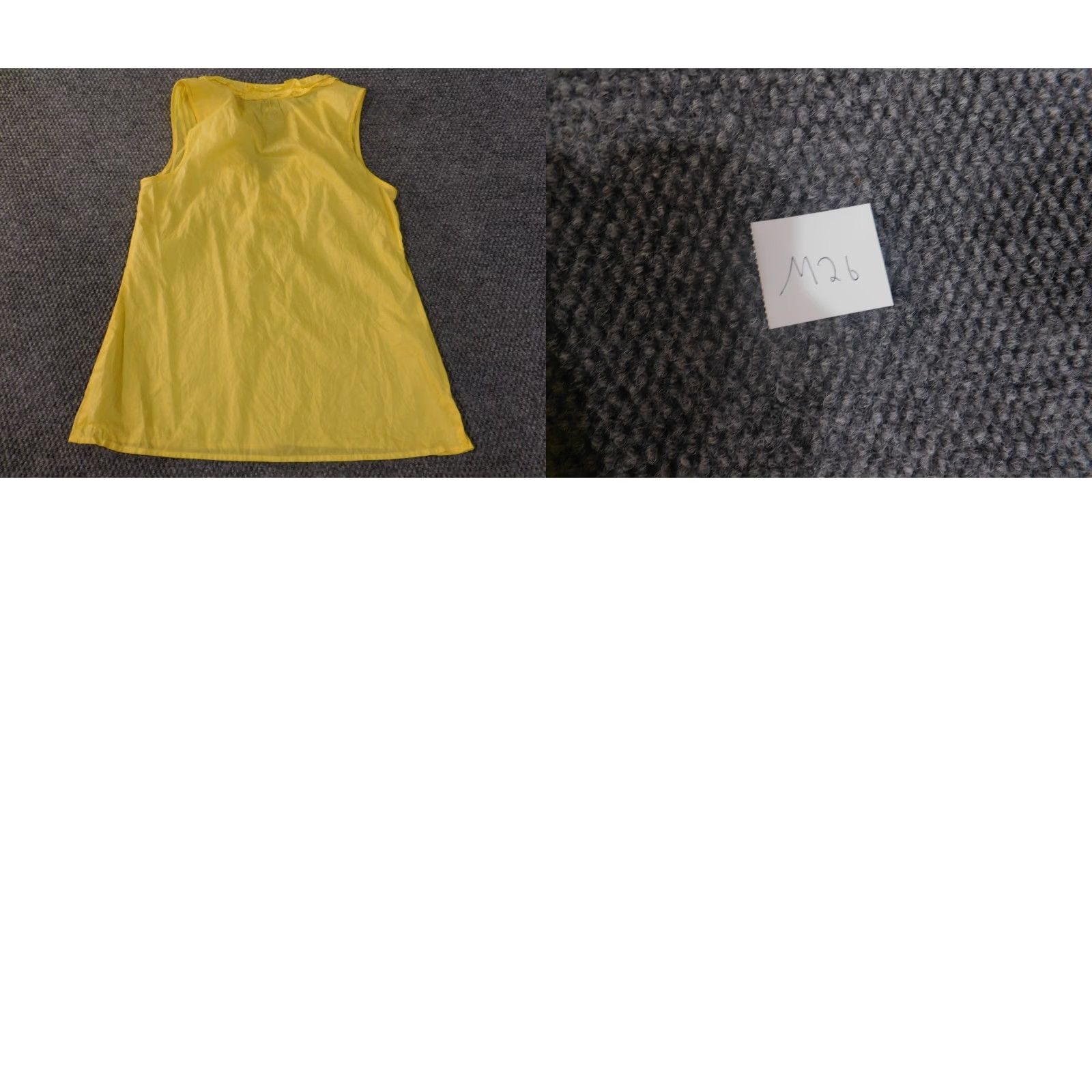 Ann Taylor Loft Ann Taylor Loft Womens Blouse Shirt V-Neck Sleeveless 100% Cotton Yellow M Casual Size M / US 6-8 / IT 42-44 - 9 Thumbnail