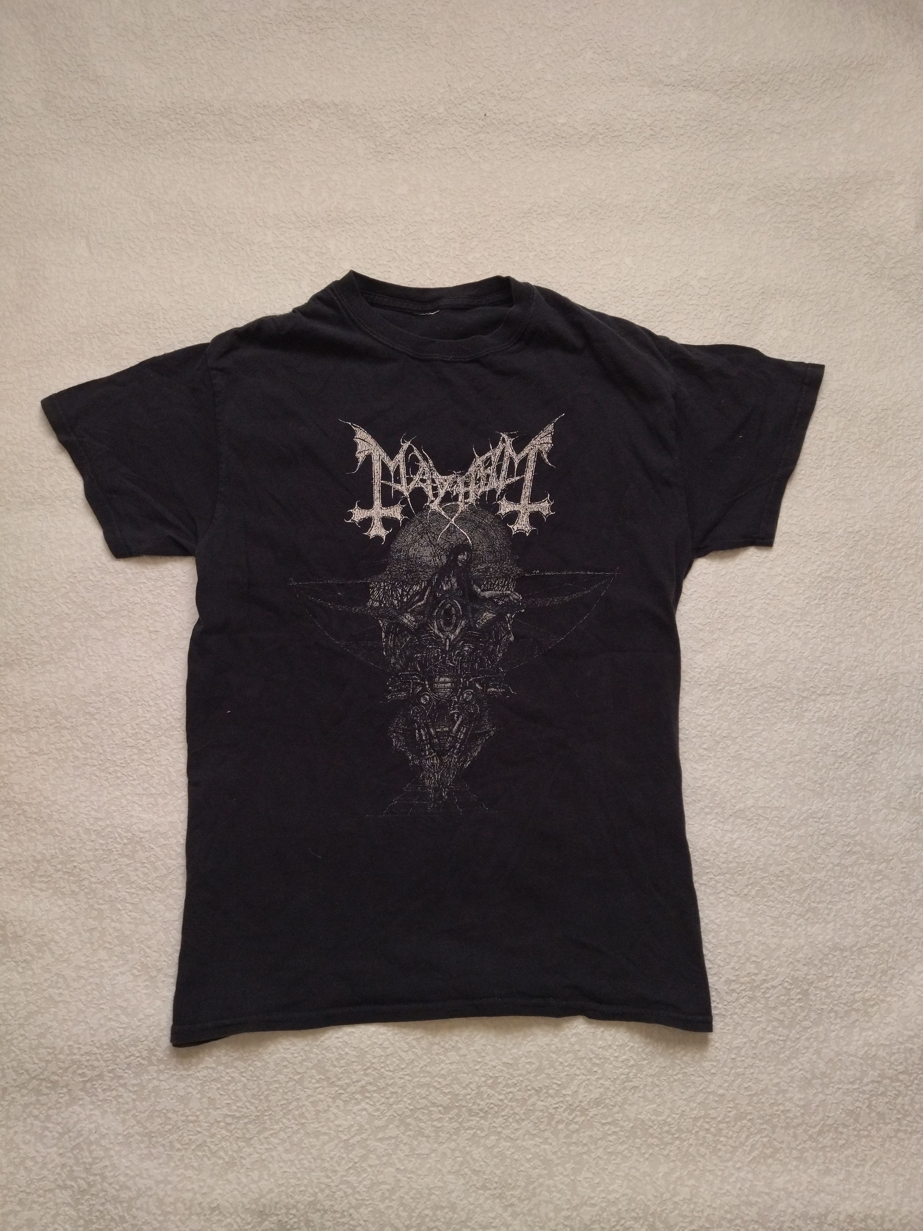 Vintage vintage Mayhem in the Gothic style rock t-shirt Size US M / EU 48-50 / 2 - 1 Thumbnail