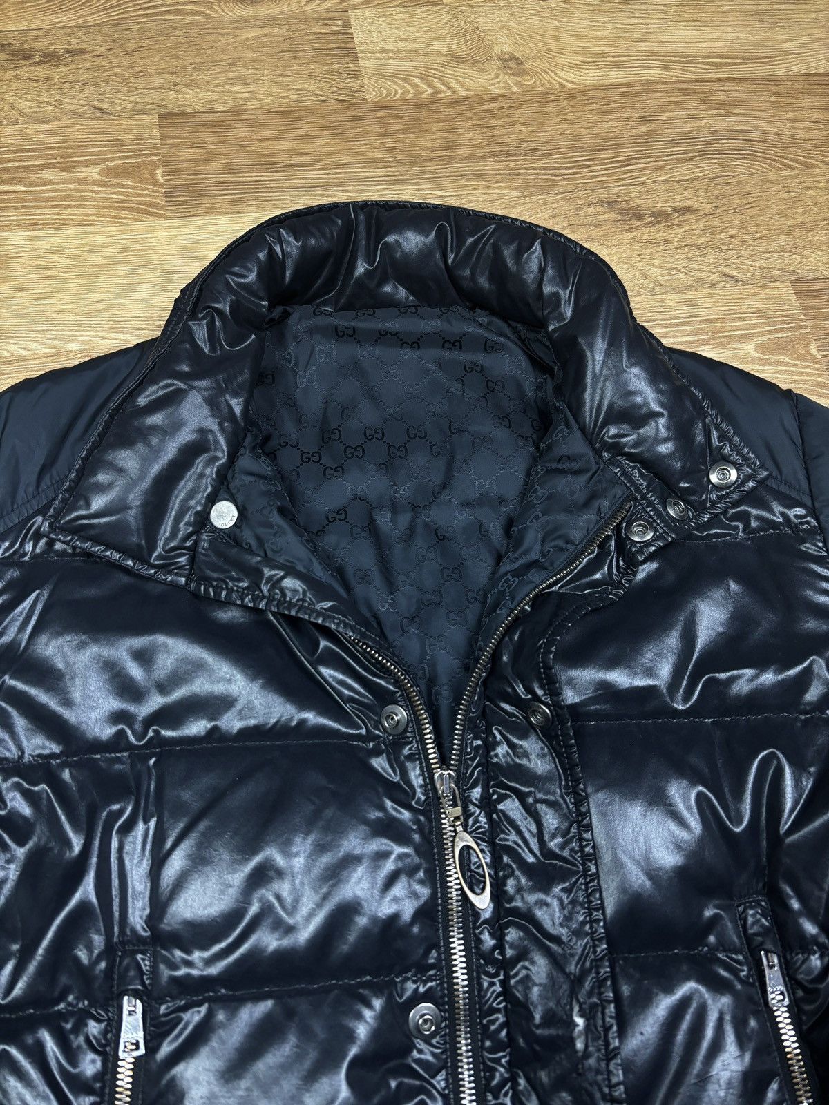 Gucci Gucci GG Monogram Lined Puffer Jacket Size US M / EU 48-50 / 2 - 6 Thumbnail