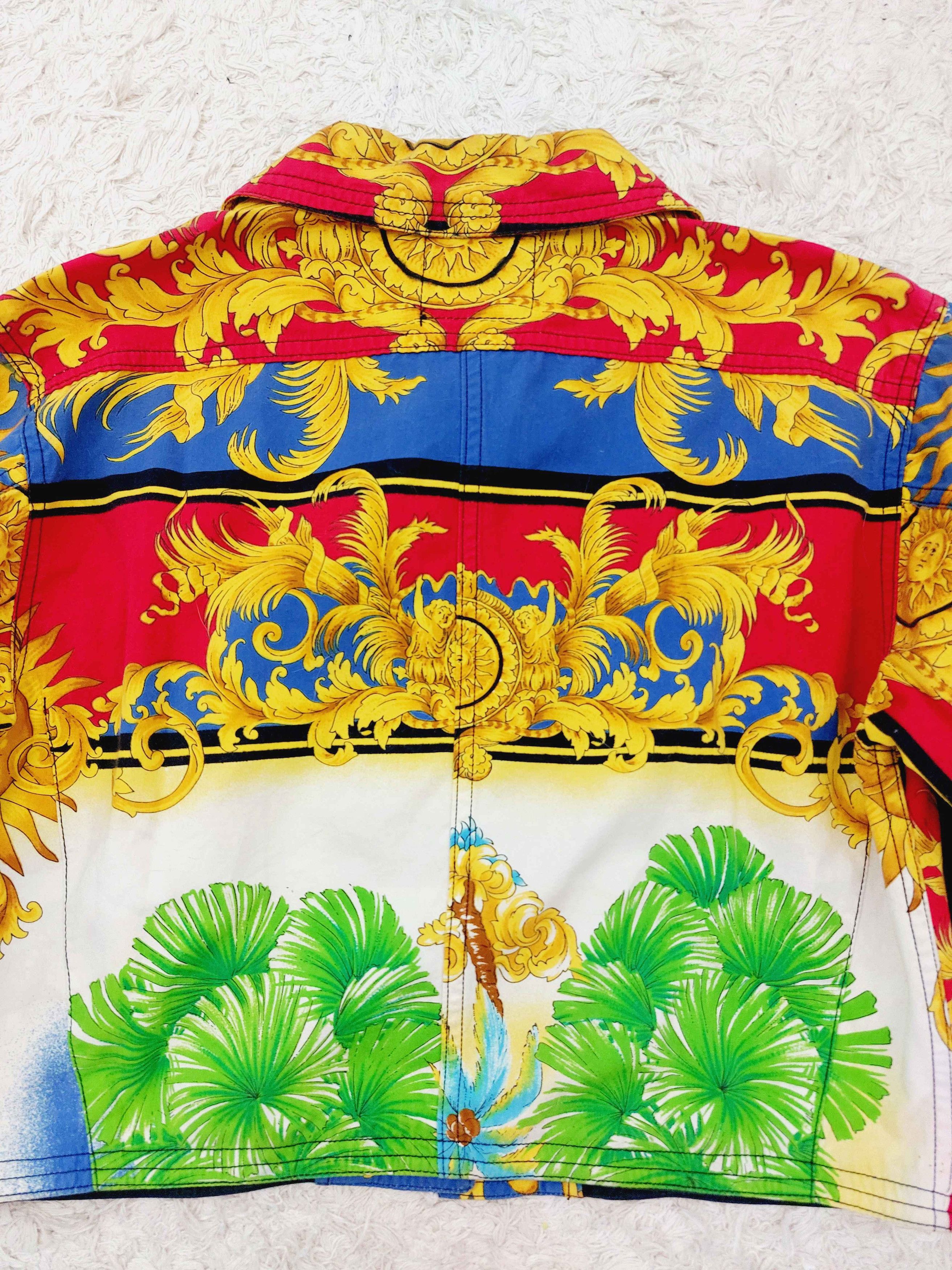 Versace Jeans Couture Gianni Versace Couture Moon Sun Baroque Miami Jacket Size US S / EU 44-46 / 1 - 8 Thumbnail