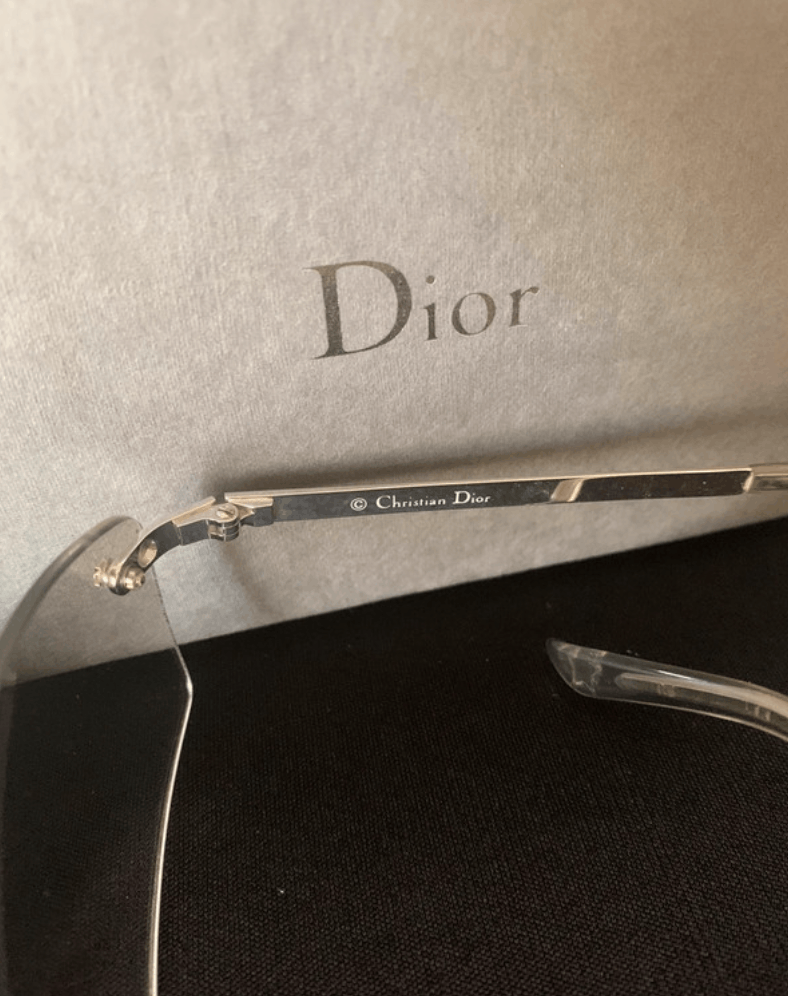 Dior Christian Dior Sunglasses Pop Shield Mask Vintage A0051 Size ONE SIZE - 8 Thumbnail