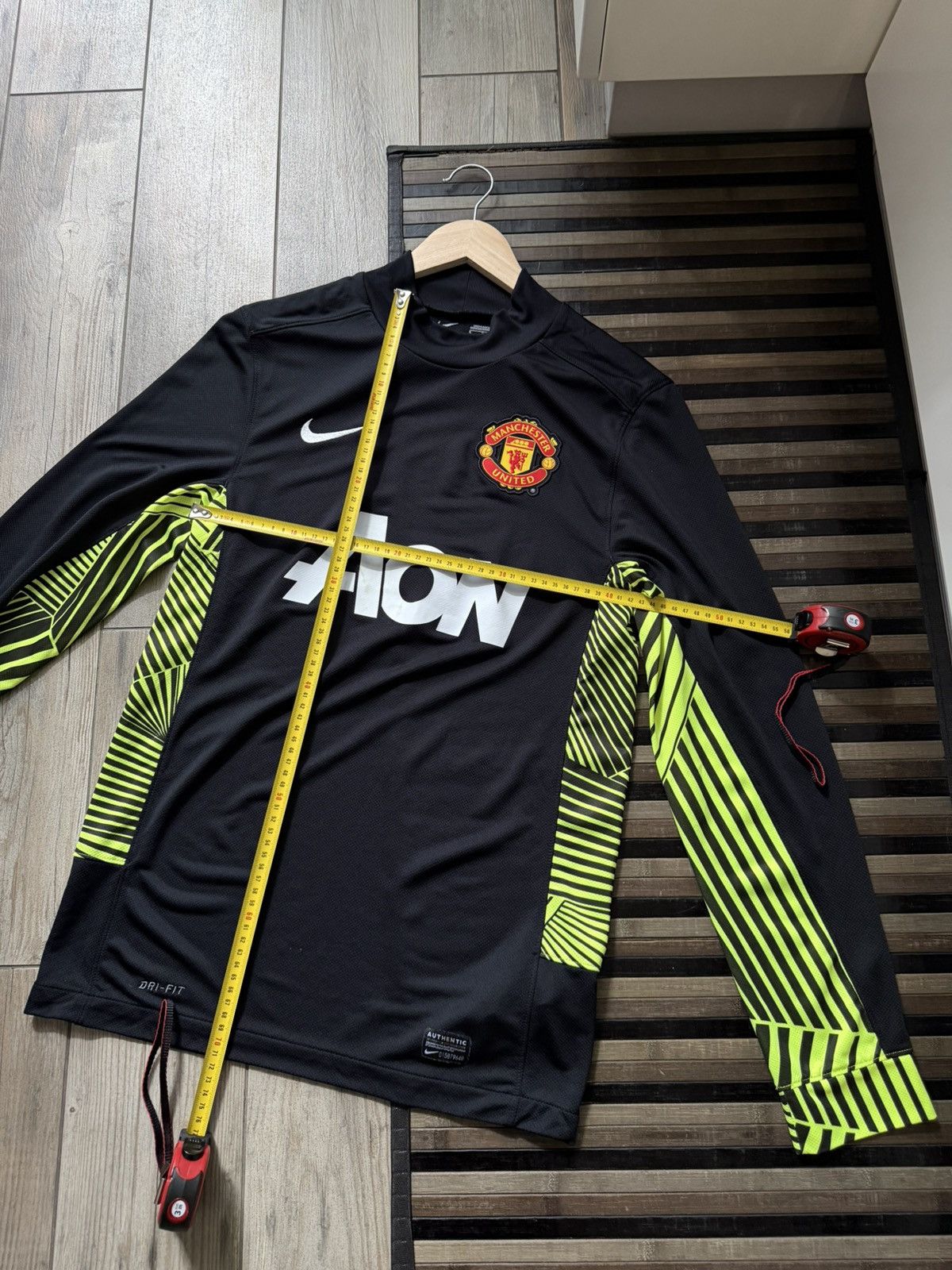 Nike Nike Manchester United Goalkeeper 2012 2012 Long Shirt Size US S / EU 44-46 / 1 - 11 Thumbnail