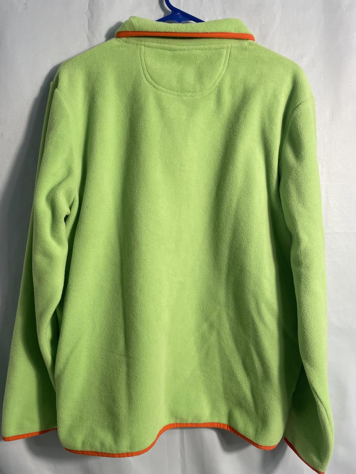 Nickelodeon Nickelodeon Vintage Green Fleece Pullover - Size M Size US M / EU 48-50 / 2 - 2 Thumbnail