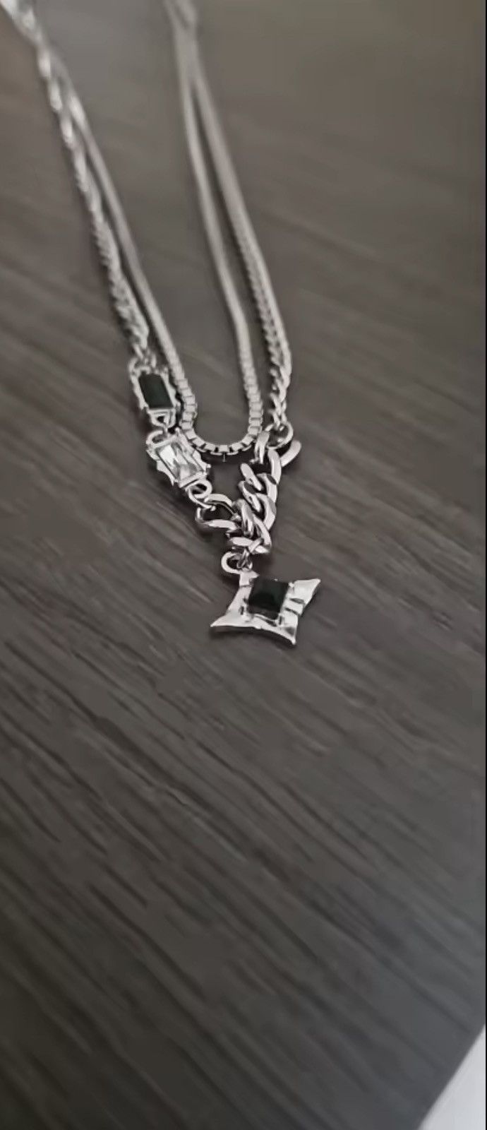 Other Unisex double layer star necklace Size ONE SIZE - 2 Thumbnail