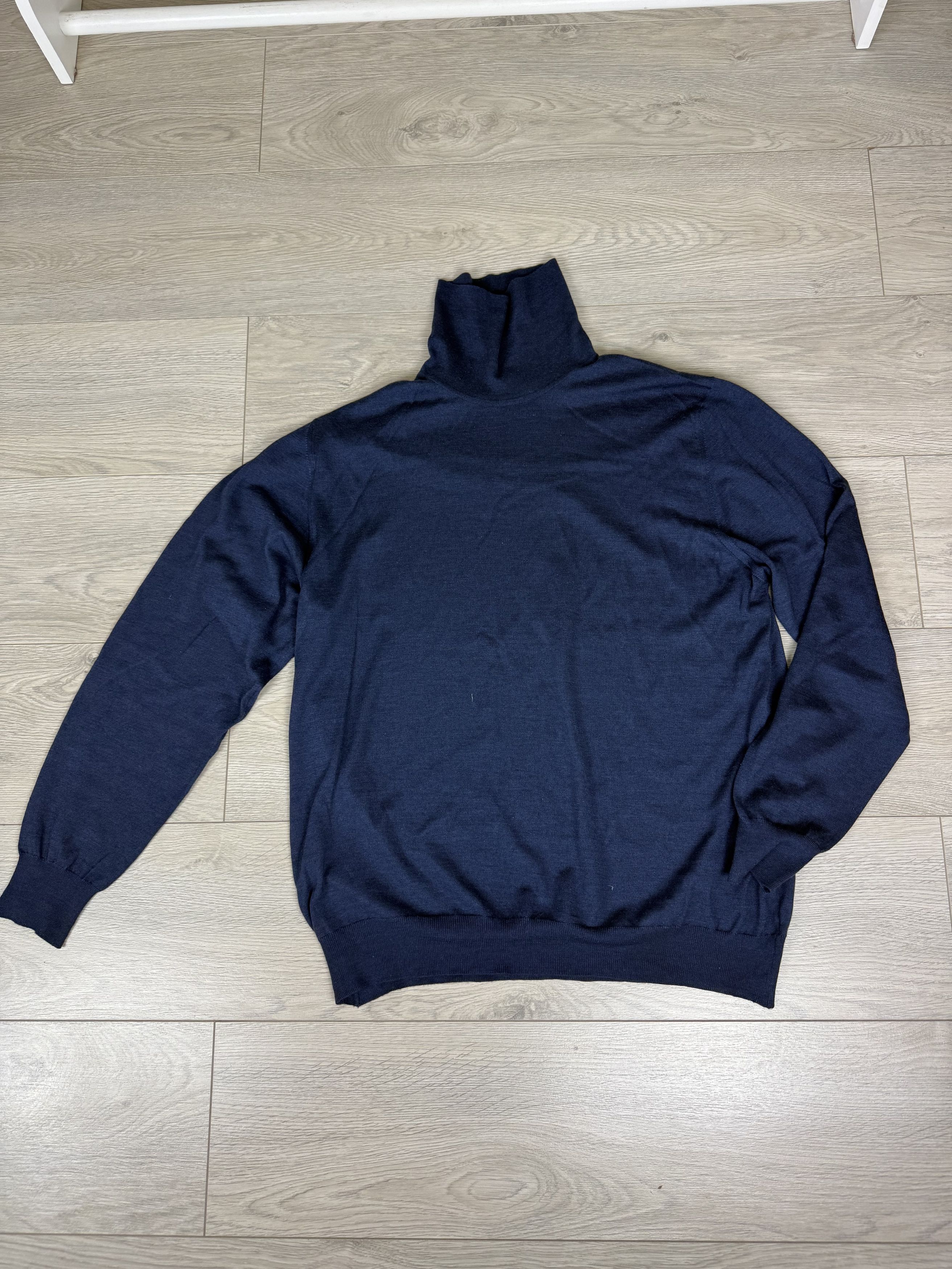 Agnona Agnona Cashmere Turtleneck Sweater Size US L / EU 52-54 / 3 - 2 Thumbnail