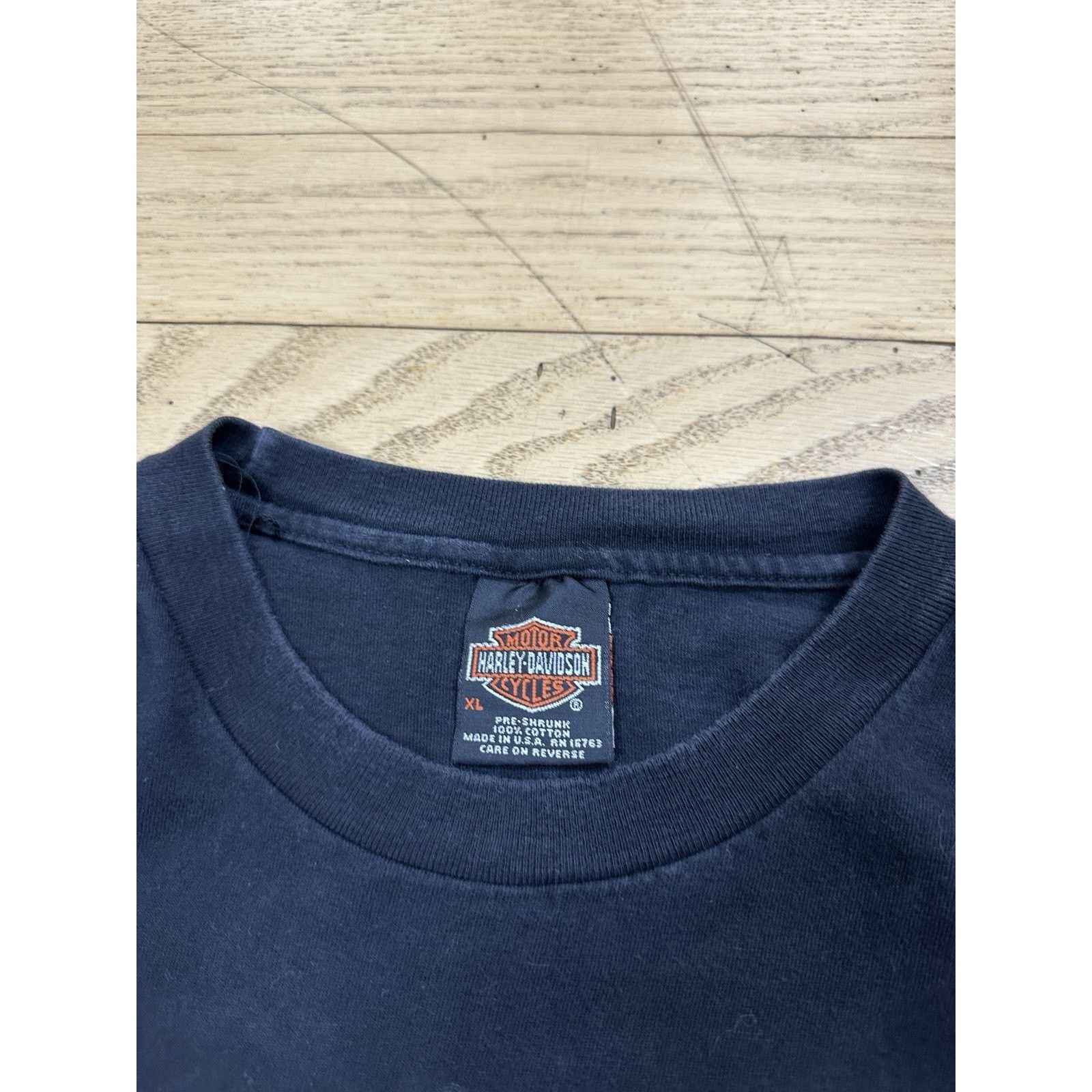 Harley Davidson × Vintage Vintage Harley Davidson "Size Does Matter" T-shirt Size US XL / EU 56 / 4 - 5 Thumbnail