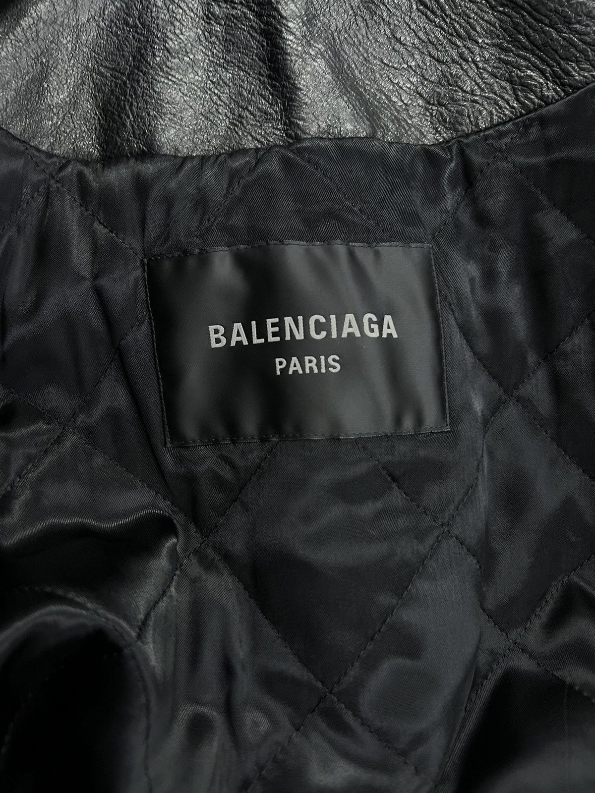 Balenciaga Balenciaga SS23 Paris uniform oversized leather jacket Size US L / EU 52-54 / 3 - 7 Thumbnail
