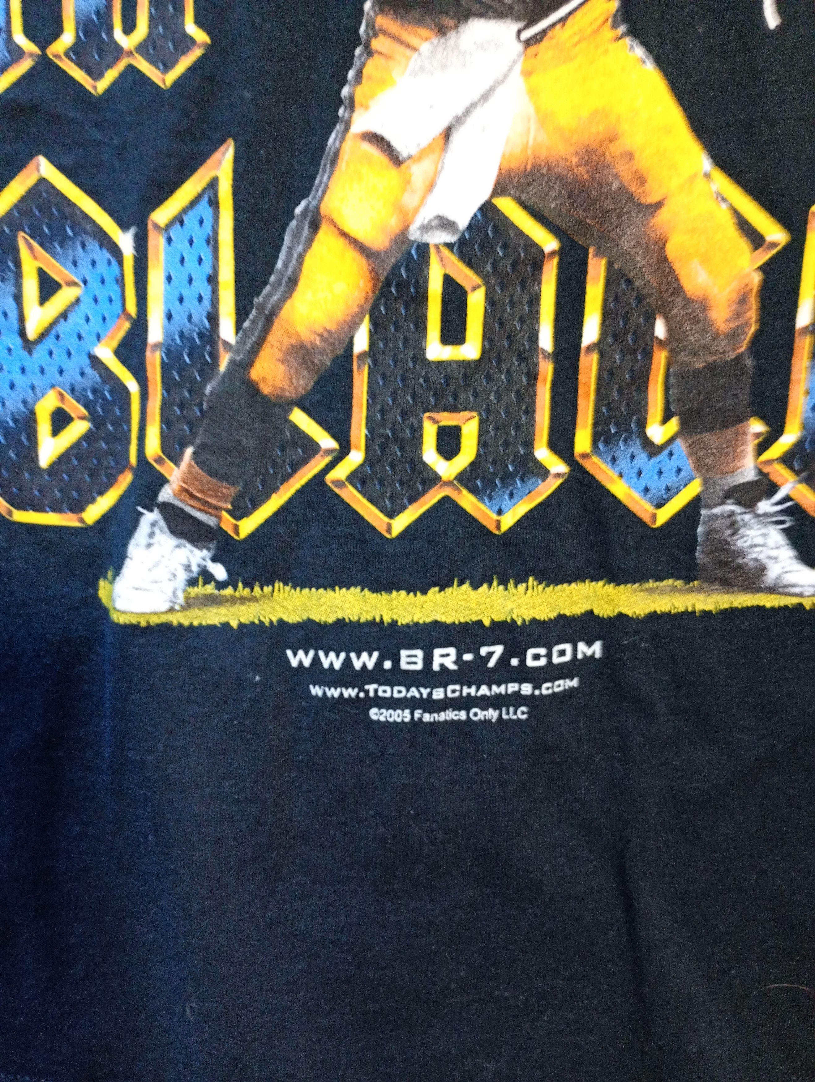 Gildan Gildan NFL Big Ben Back in Black T-Shirt 2005 Size US M / EU 48-50 / 2 - 7 Thumbnail