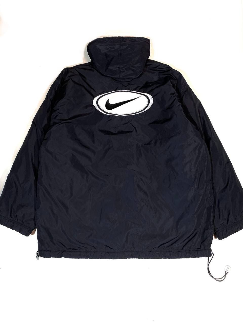 Nike × Vintage Nike Vintage Big Logo Streetwear Jacket Size US XL / EU 56 / 4 - 2 Thumbnail