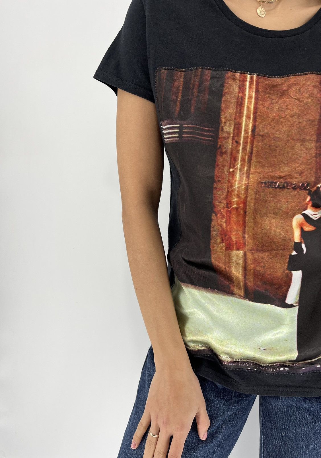 Other Bastille "Tiffany & Co" Short Sleeve Tee Shirt Black Size L / US 10 / IT 46 - 7 Thumbnail
