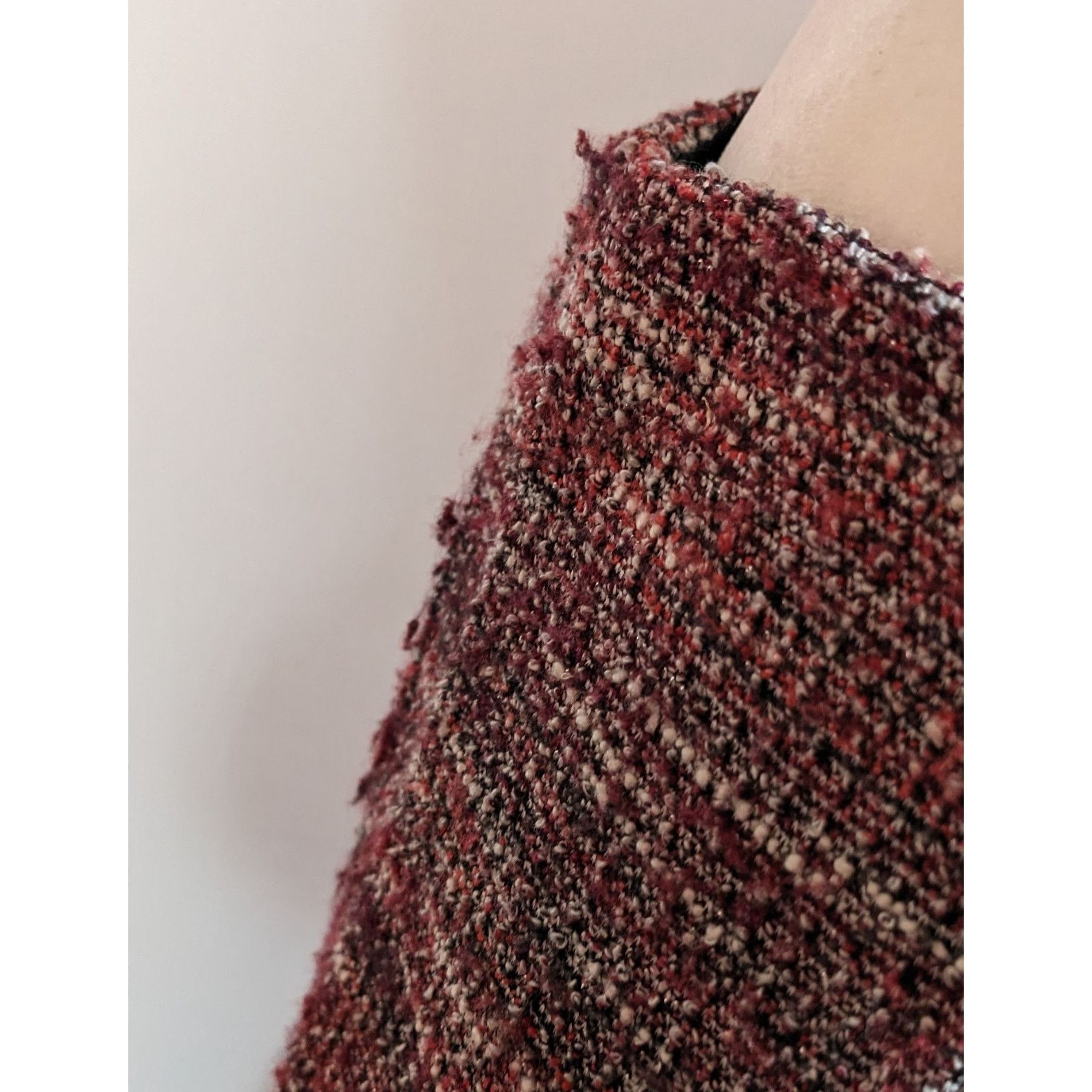 Loft Loft Preppy Pink And Grey Static A-Line Skirt Size 30" / US 8 / IT 44 - 7 Thumbnail