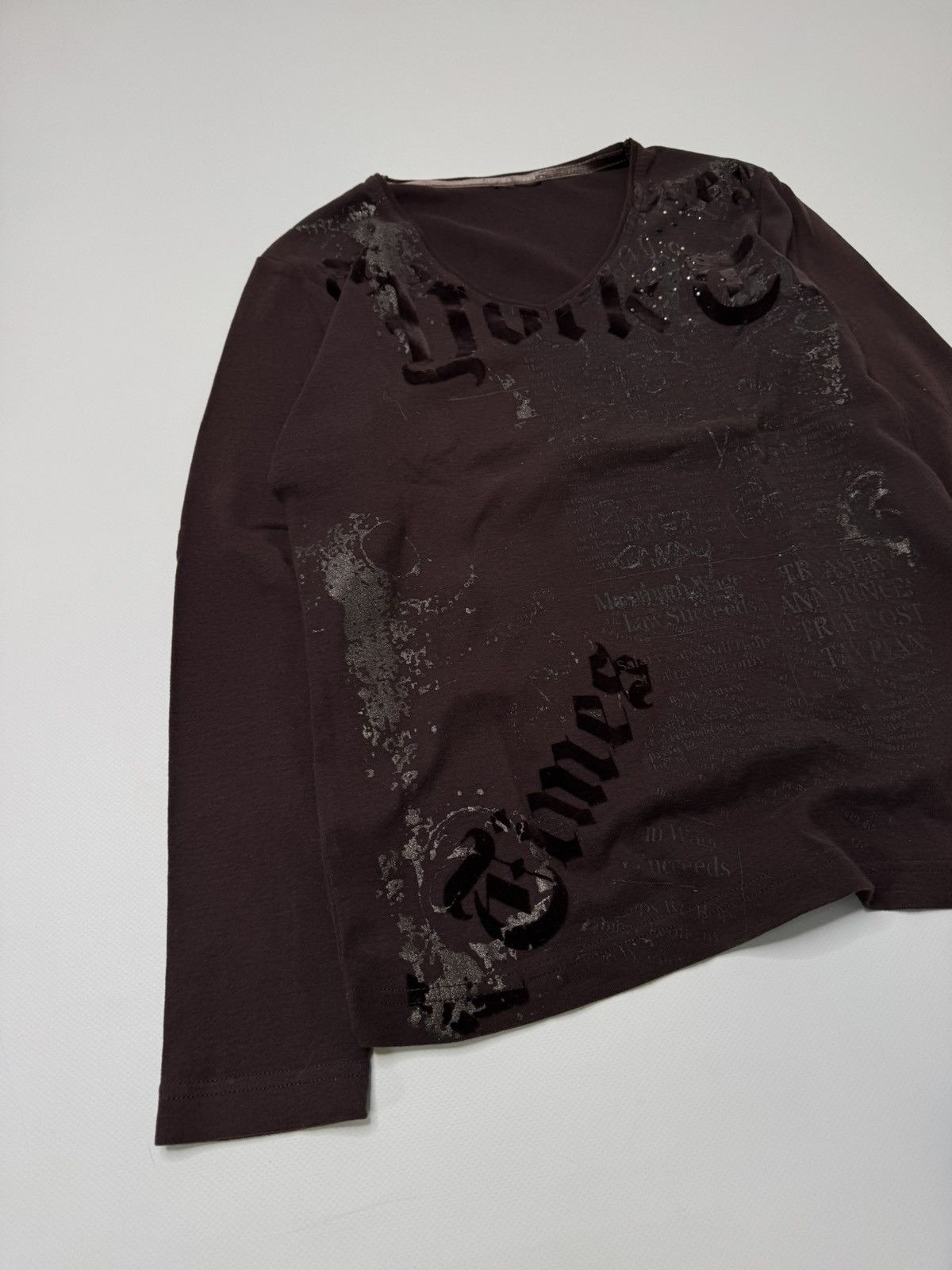 Vintage Vintage avant garde New York times longsleeve if6was9 lgb 00 Size S / US 4 / IT 40 - 4 Thumbnail