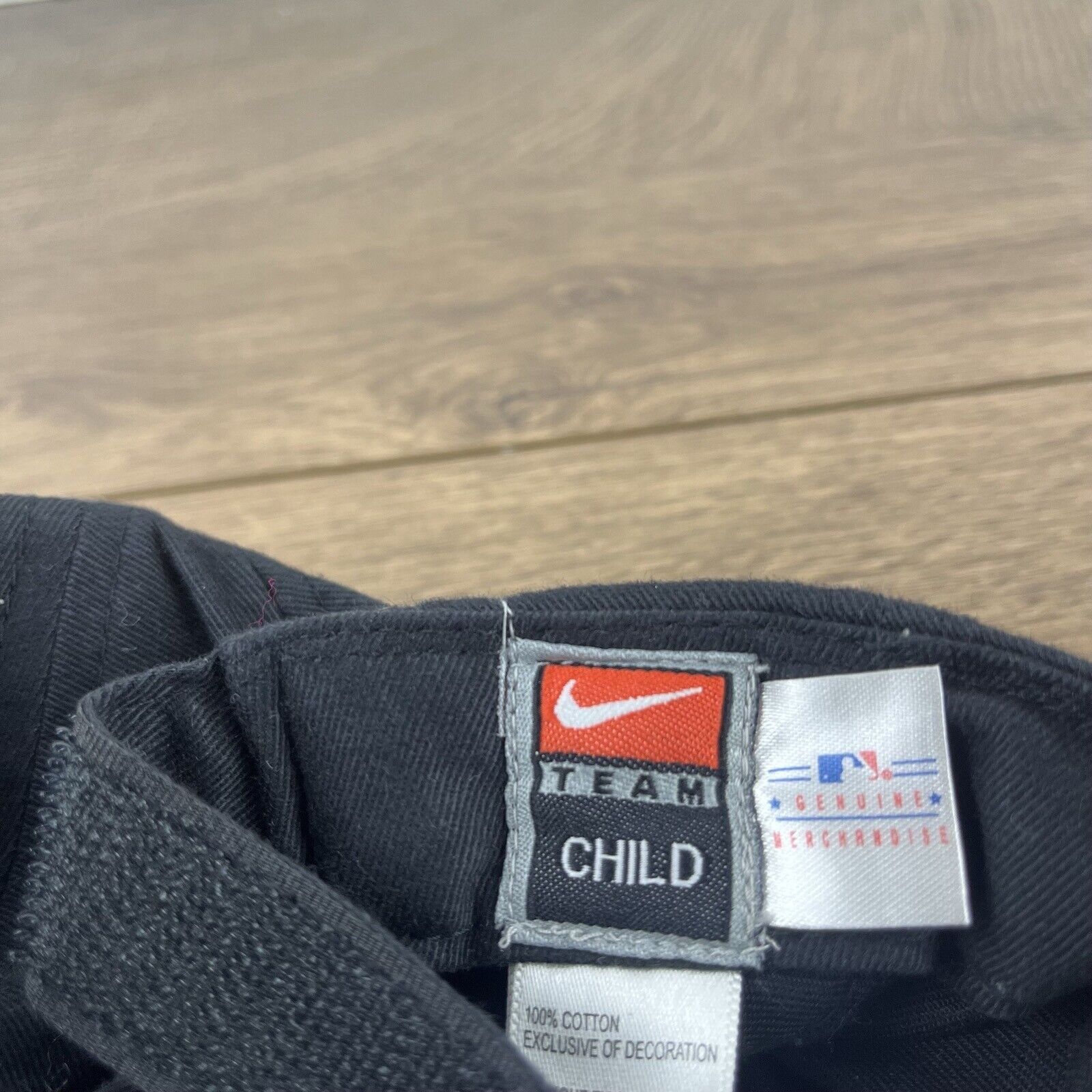 Nike San Francisco Giants CHILD Hat Nike Black Hat Adjustable Bla Size ONE SIZE - 18 Thumbnail