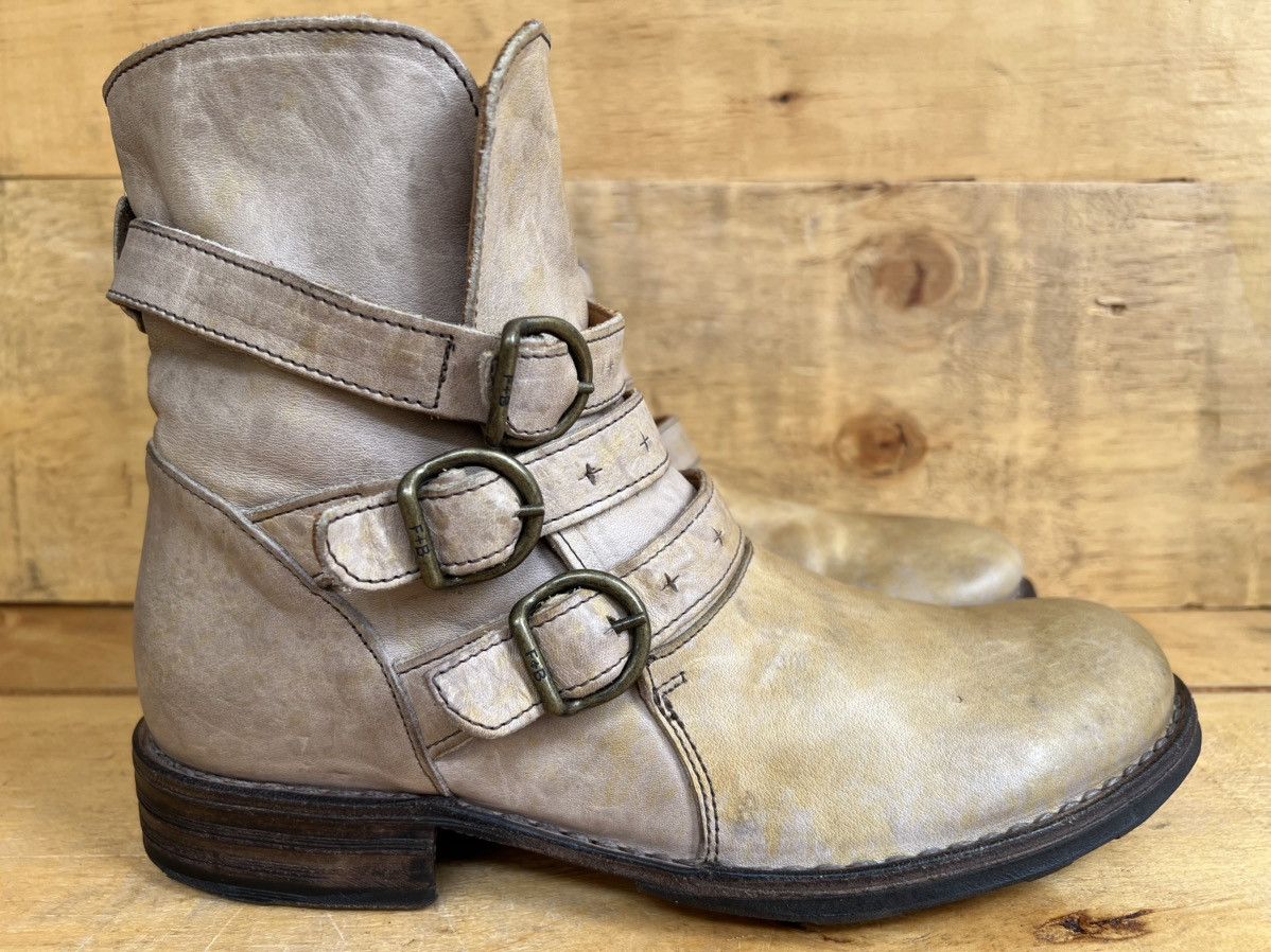 Fiorentini + Baker Fiorentini + Baker Edwin Eternity 3 Buckle Leather Boot Size US 8 / IT 38 - 8 Thumbnail