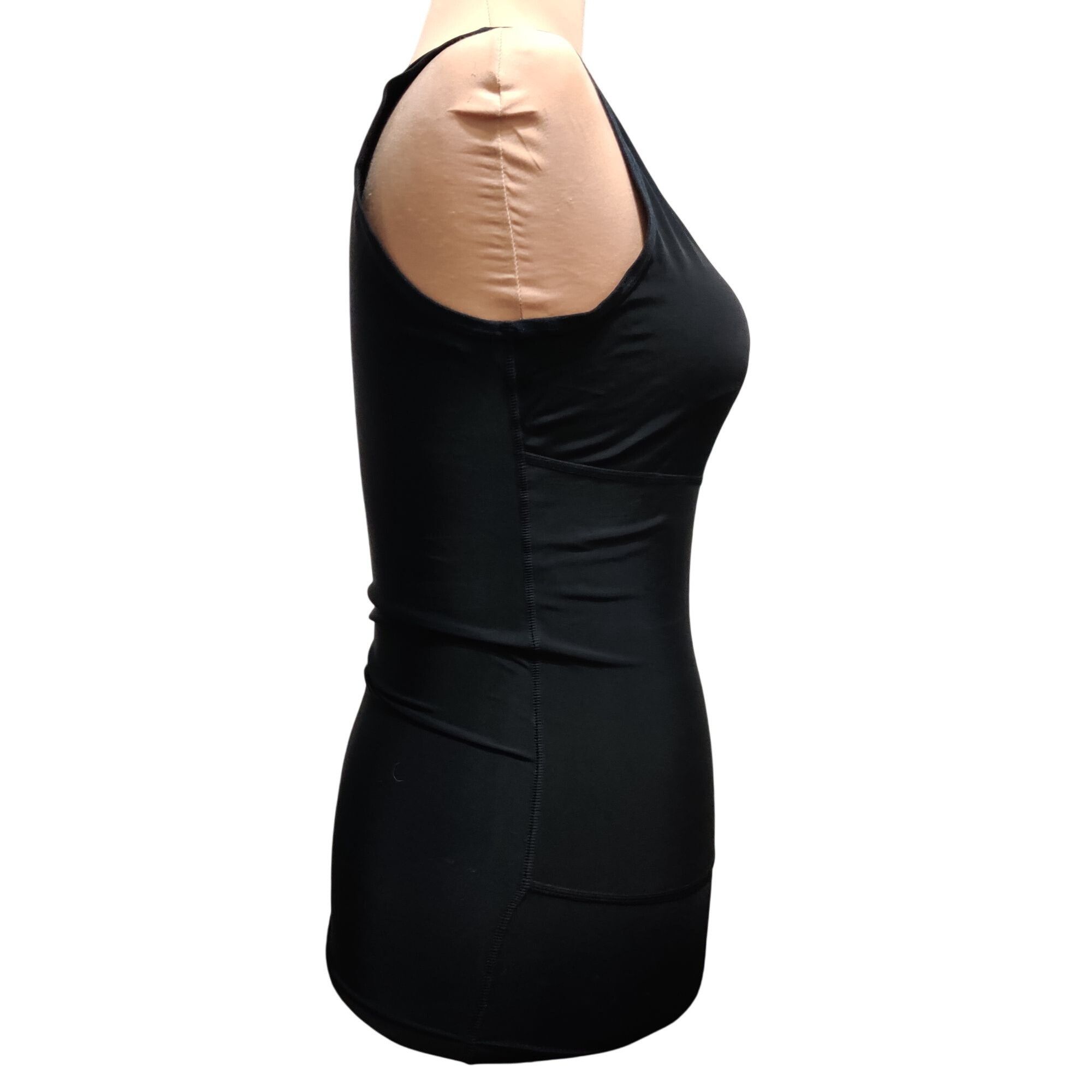 Other LGTFY XL Womens Top Black Shaping Tank Scoop Neck Stretch Co Size ONE SIZE - 9 Thumbnail