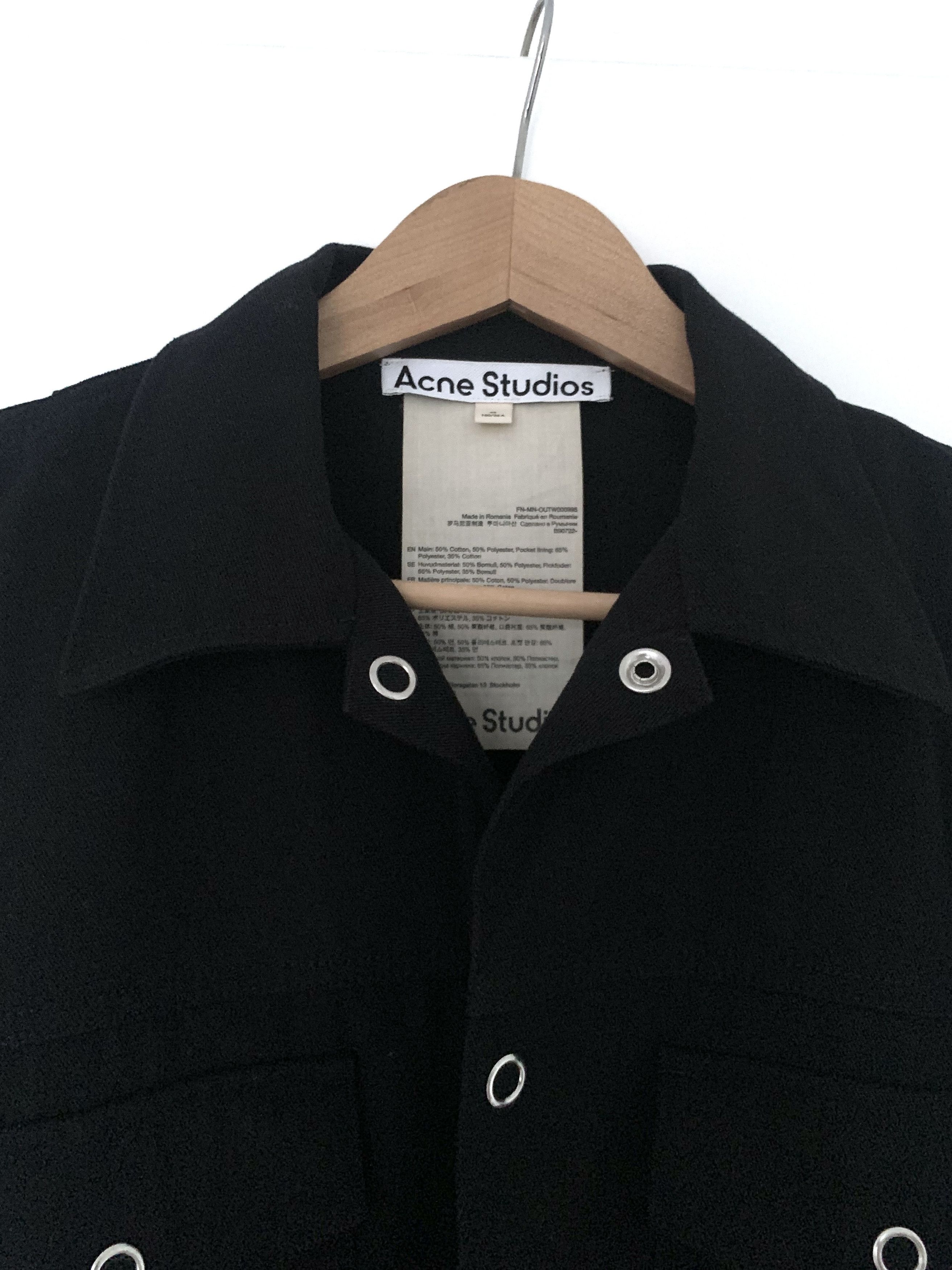 Acne Studios Ourle Cotton Mix Twill Jacket Size US S / EU 44-46 / 1 - 5 Thumbnail